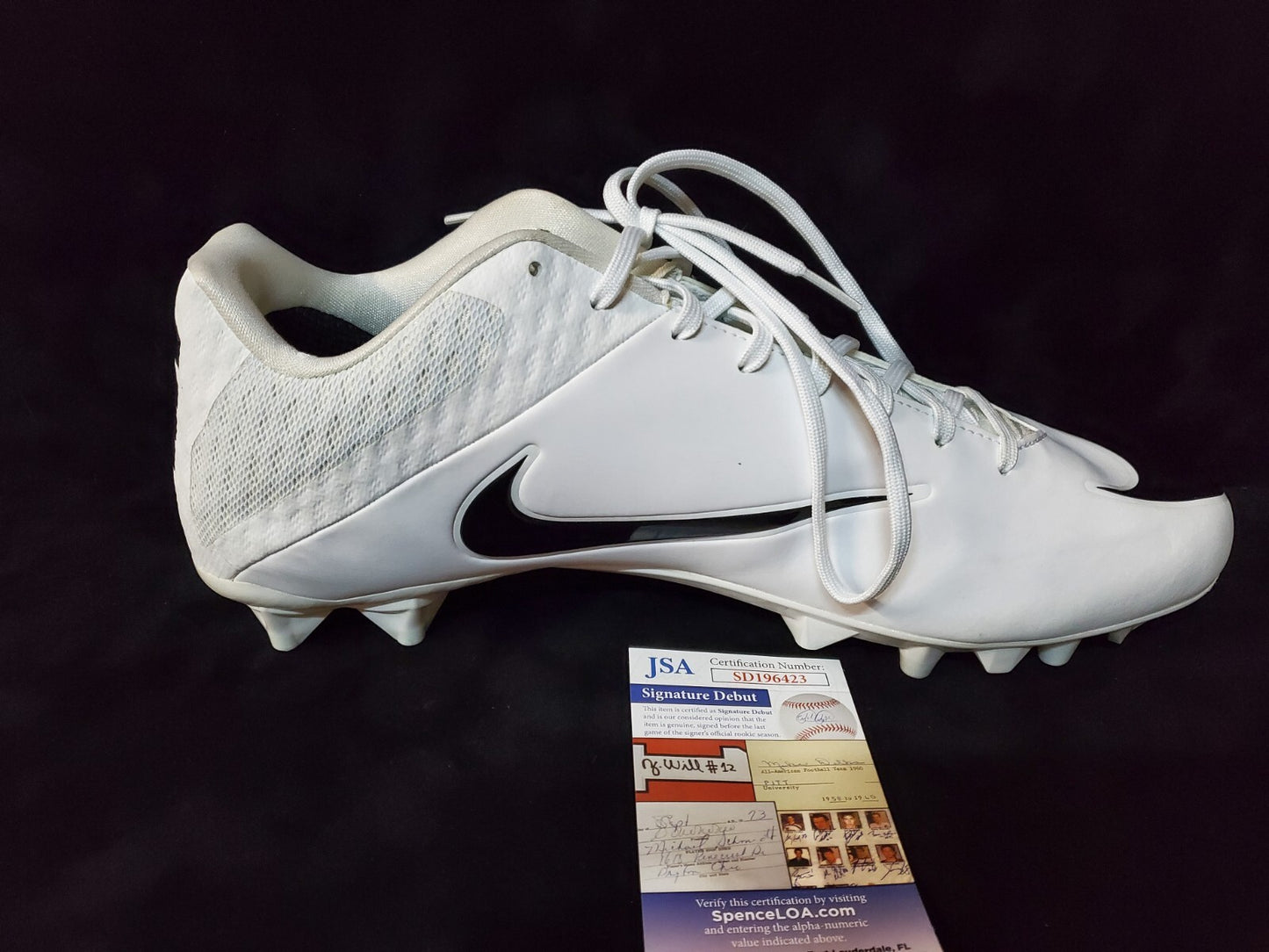Tennessee Volunteers Hendon Hooker Autographed Signed Cleat Jsa Coa
