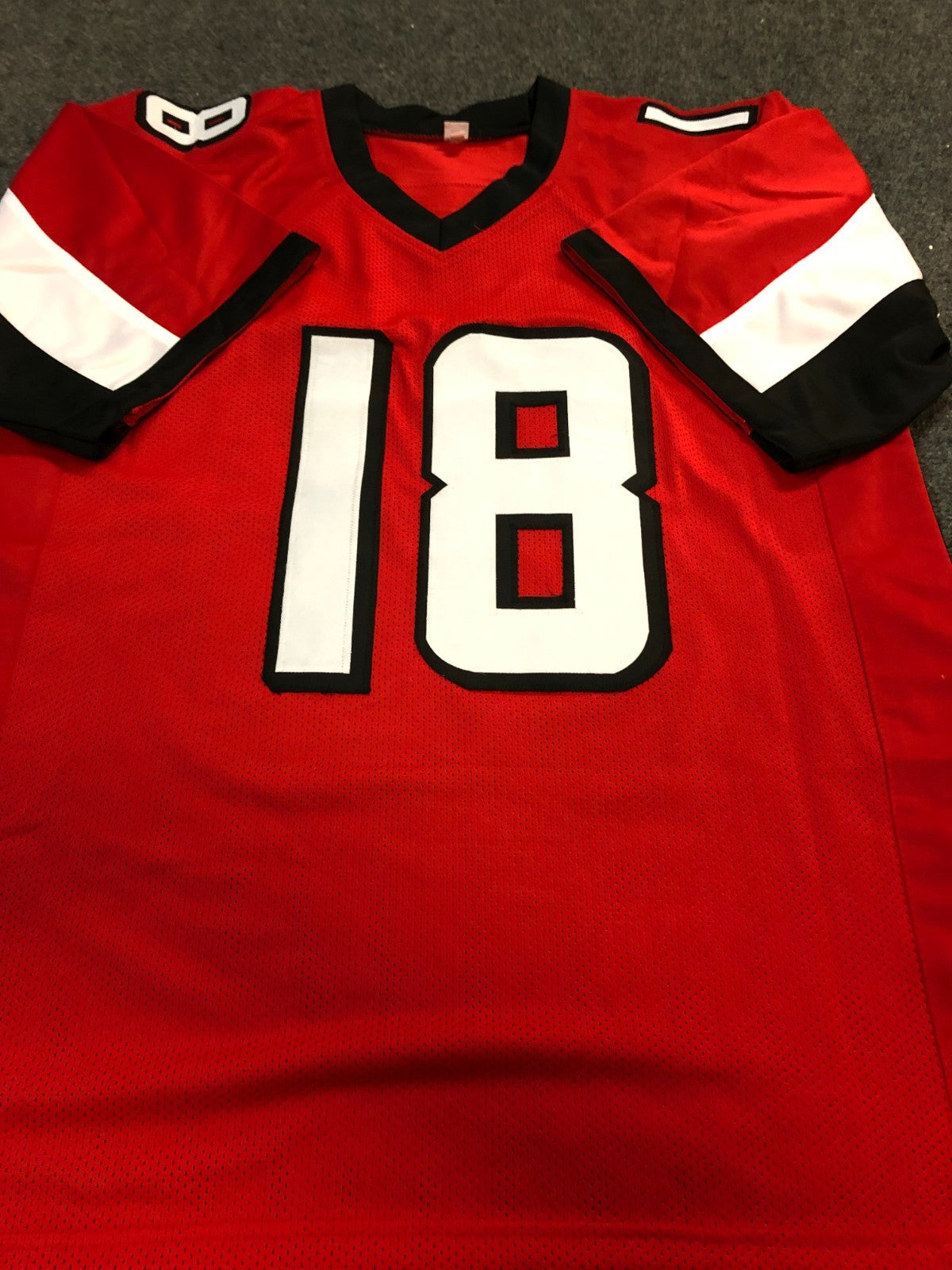 Atlanta Falcons Calvin Ridley Autographed Signed Jersey Gtsm Holo