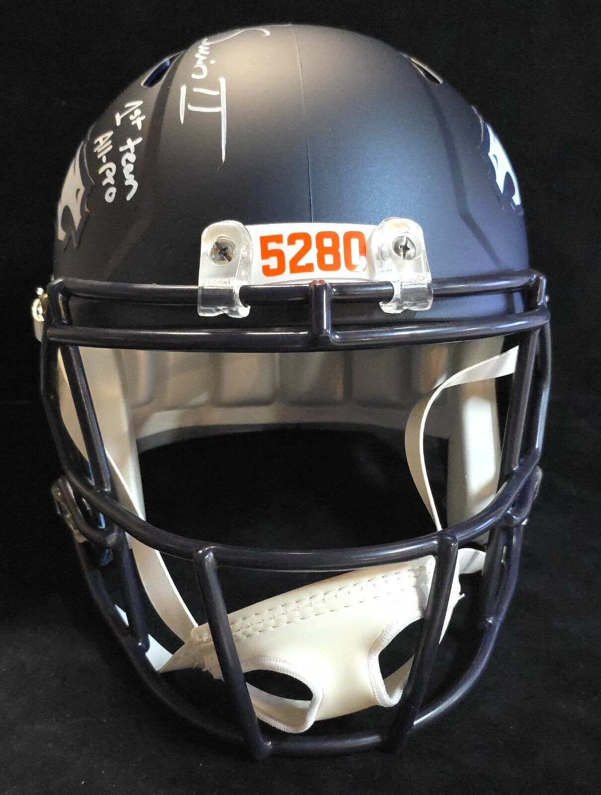 Denver Broncos Pat Surtain Ii Signed Insc Replica Full Size Helmet Beckett