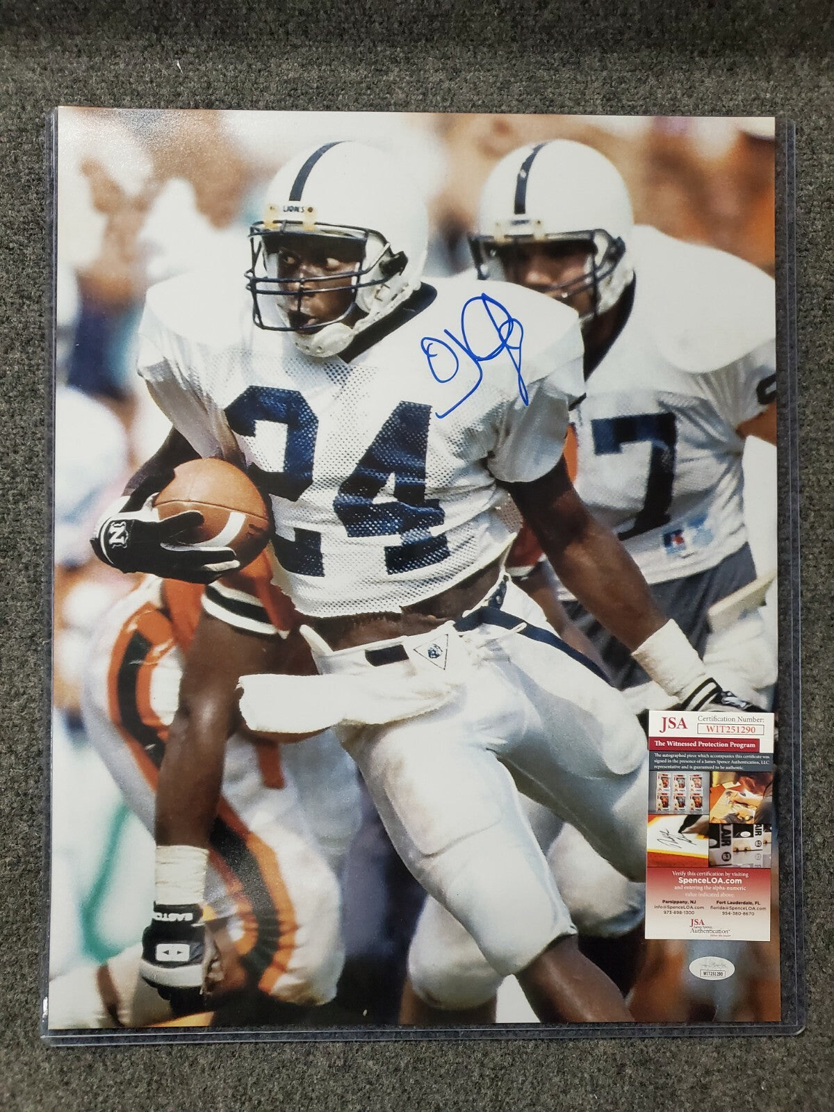 Oj Mcduffie Autographed Signed Penn State 16X20 Photo Jsa Coa