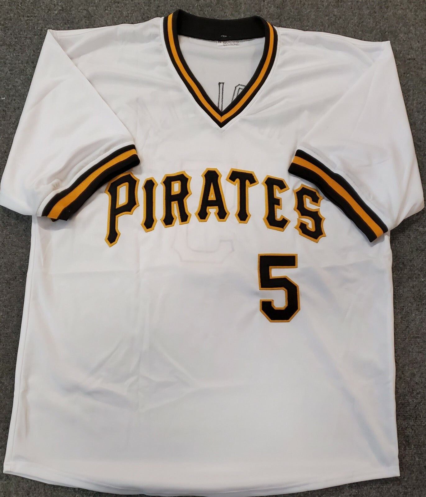 Pittsburgh Pirates Bill Madlock Autographed Signed Jersey Jsa Coa