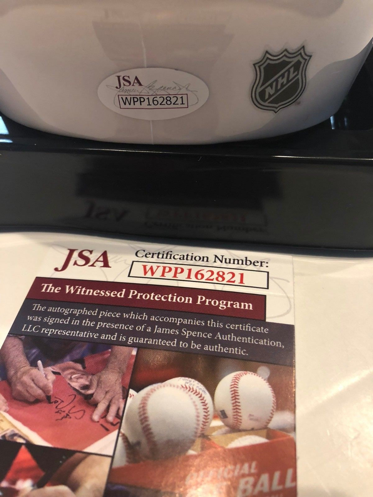 Will Butcher Autographed Signed New Jersey Devils Mini Helmet Jsa Coa