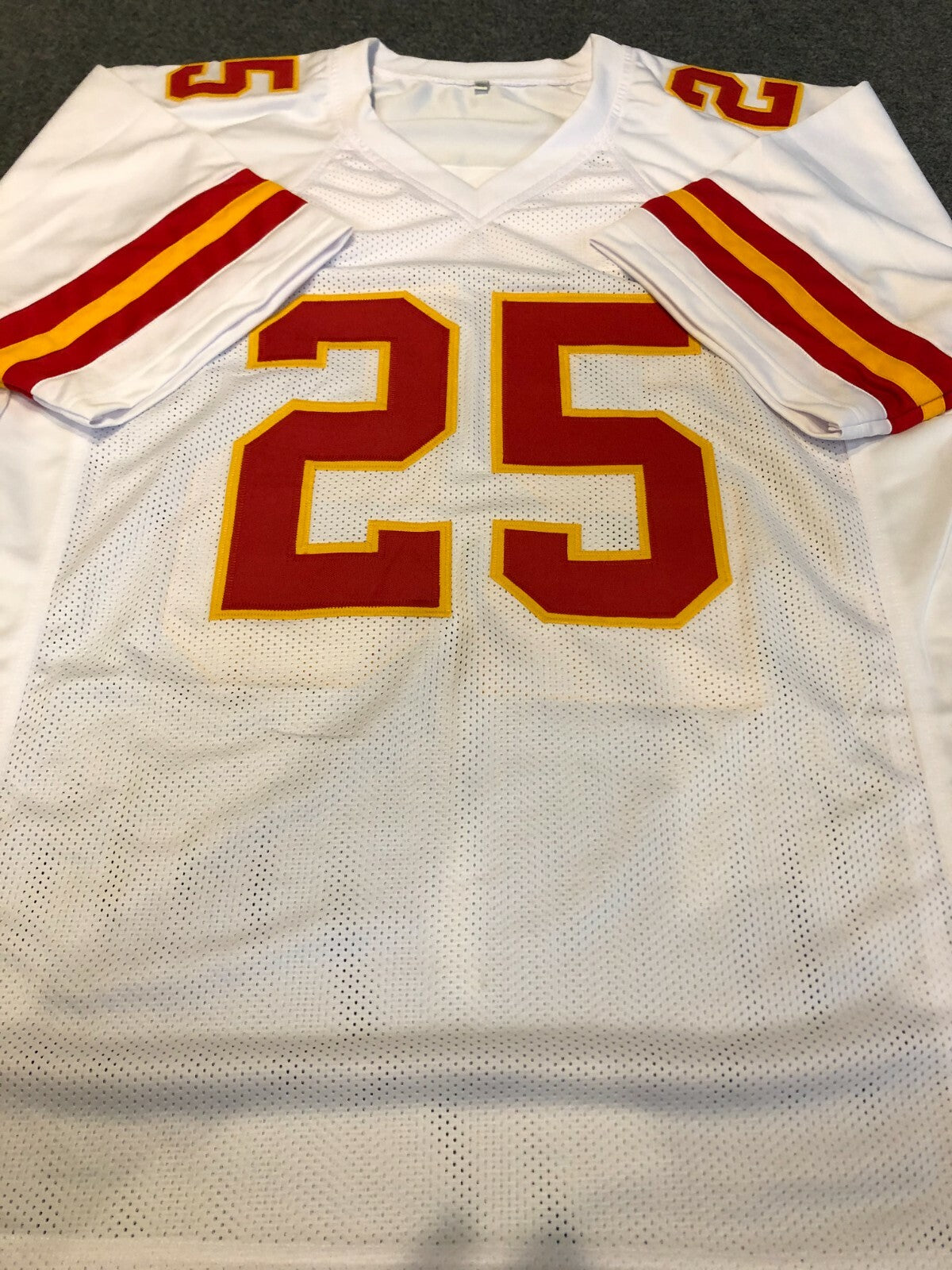 Kansas City Chiefs Clyde Edwards-Helaire Autographed Signed Jersey Jsa Coa