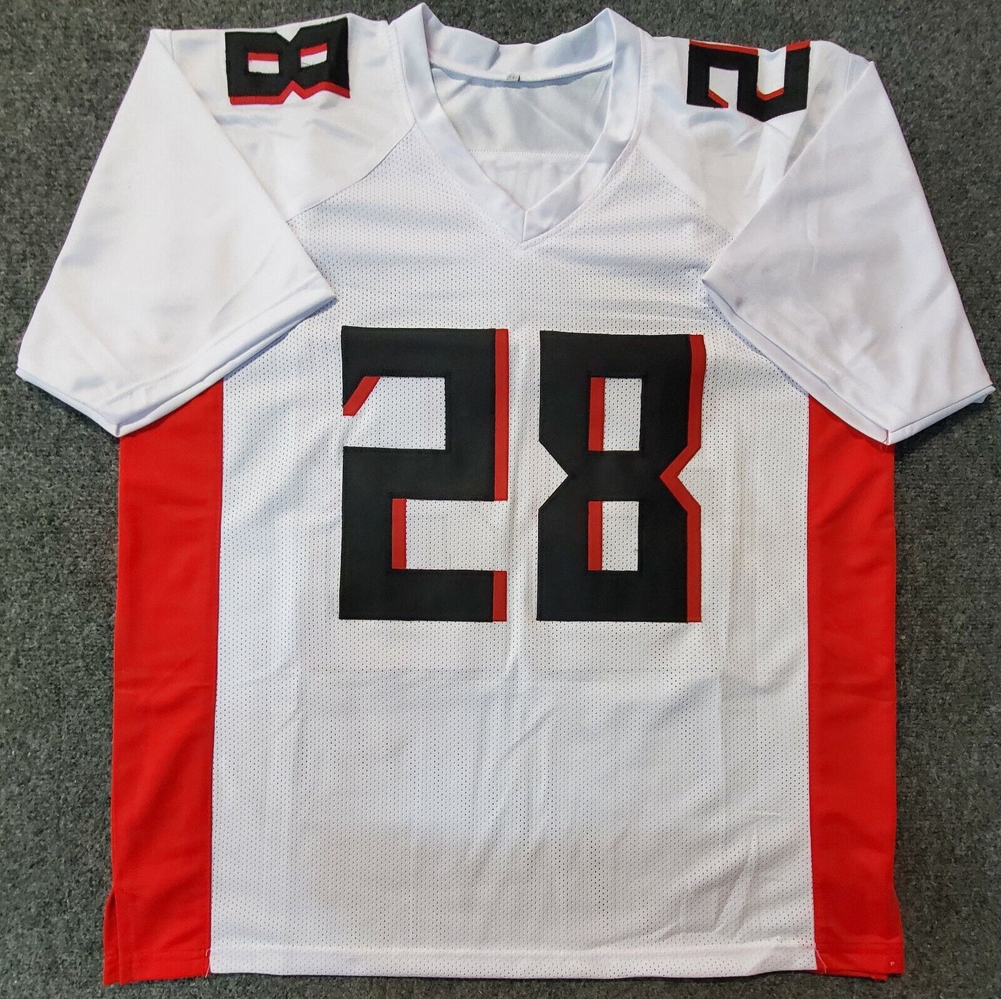 MVP Authentics Atlanta Falcons Mike Davis Autographed Signed Jersey Jsa Coa 98.10 sports jersey framing , jersey framing