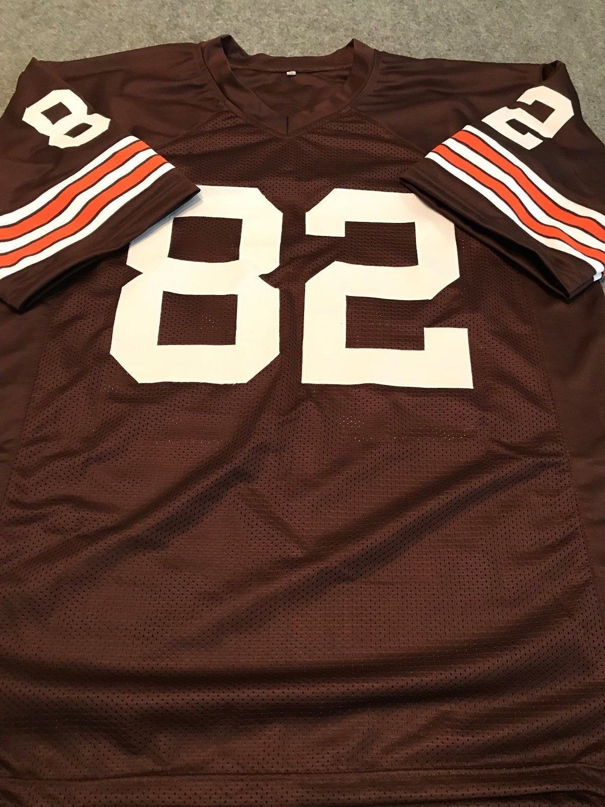 Cleveland Browns Ozzie Newsome Autographed Signed Inscribed Jersey Jsa Coa