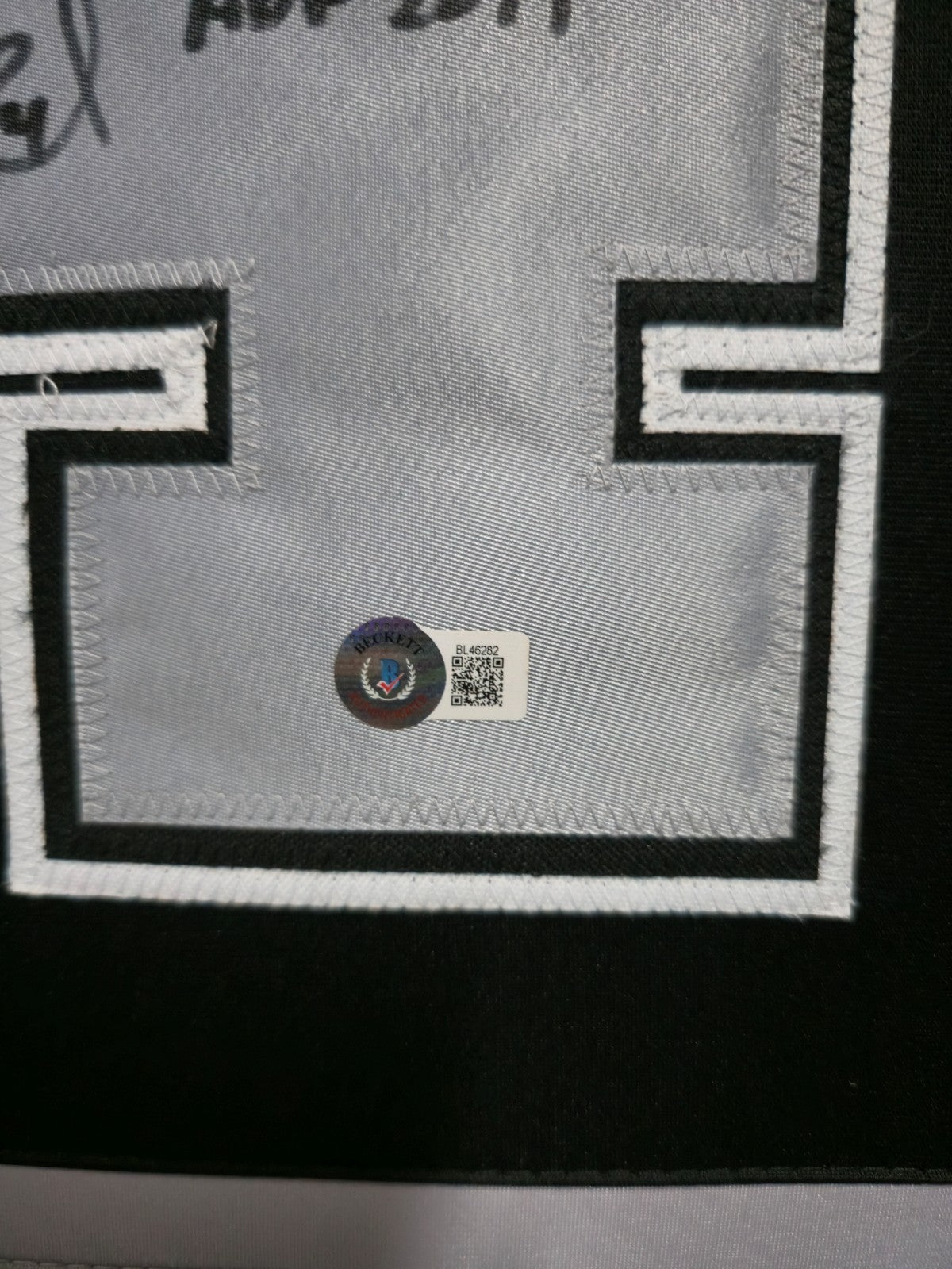 Framed L.A. Kings Rob Blake Autographed Signed Inscribed Jersey Beckett Holo