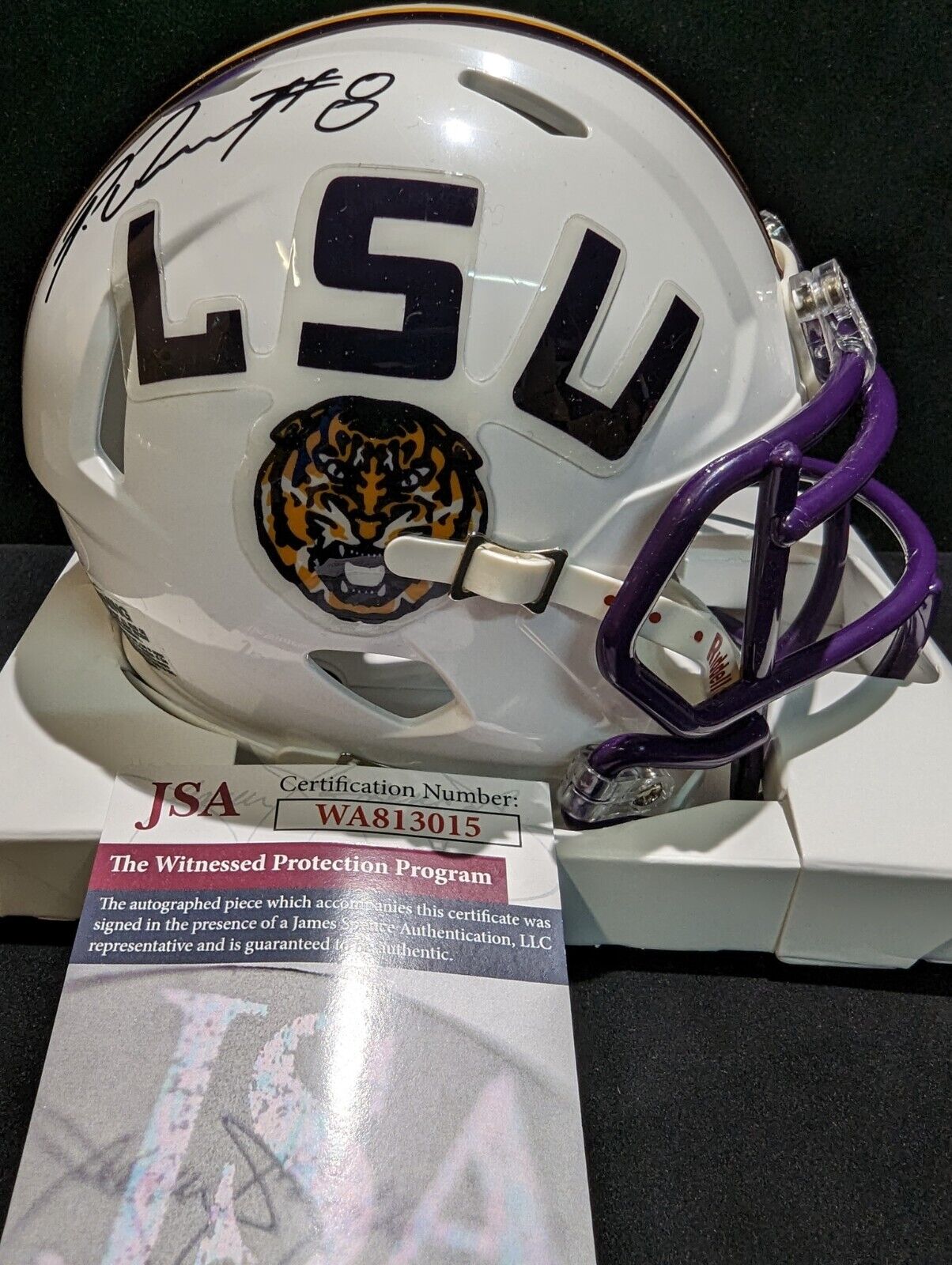 autographed football helmets sales Jersey Framing