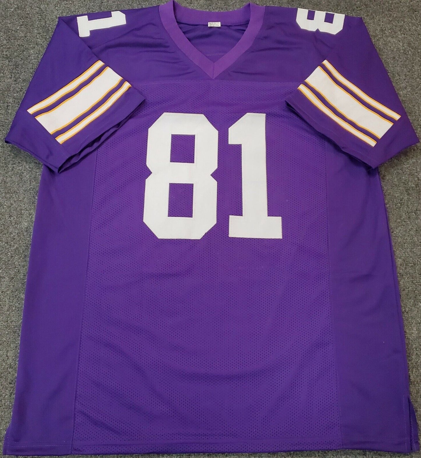 Minnesota Vikings Anthony Carter Autographed Signed Jersey Jsa Coa