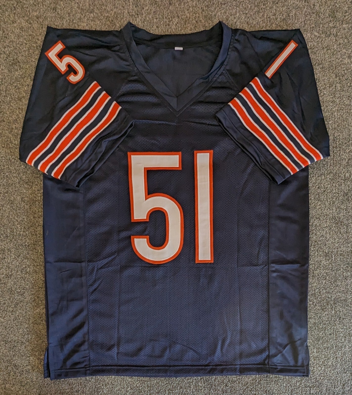 Chicago Bears Dick Butkus Autographed Signed Jersey Beckett Holo