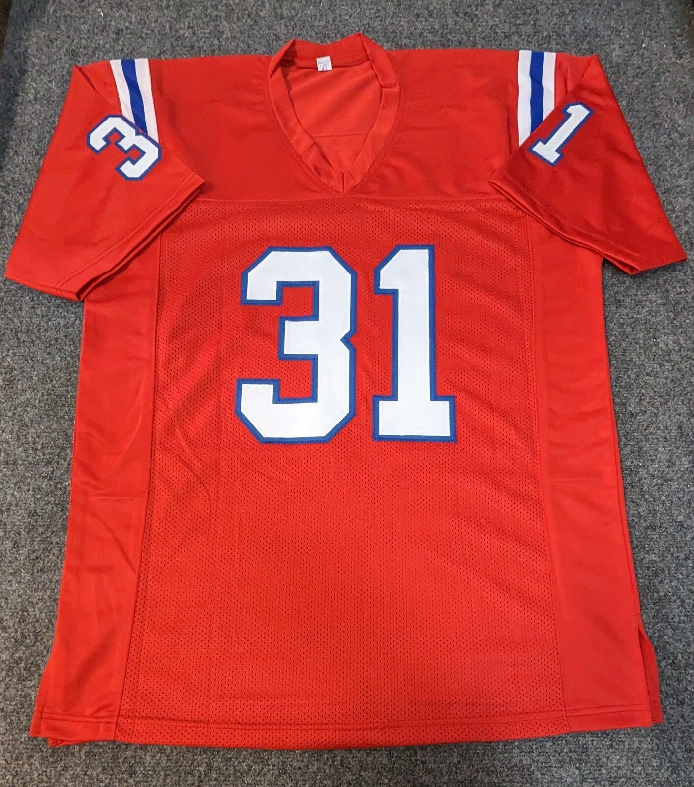 New England Patriots Jonathan Jones Autographed Signed Jersey Jsa Coa