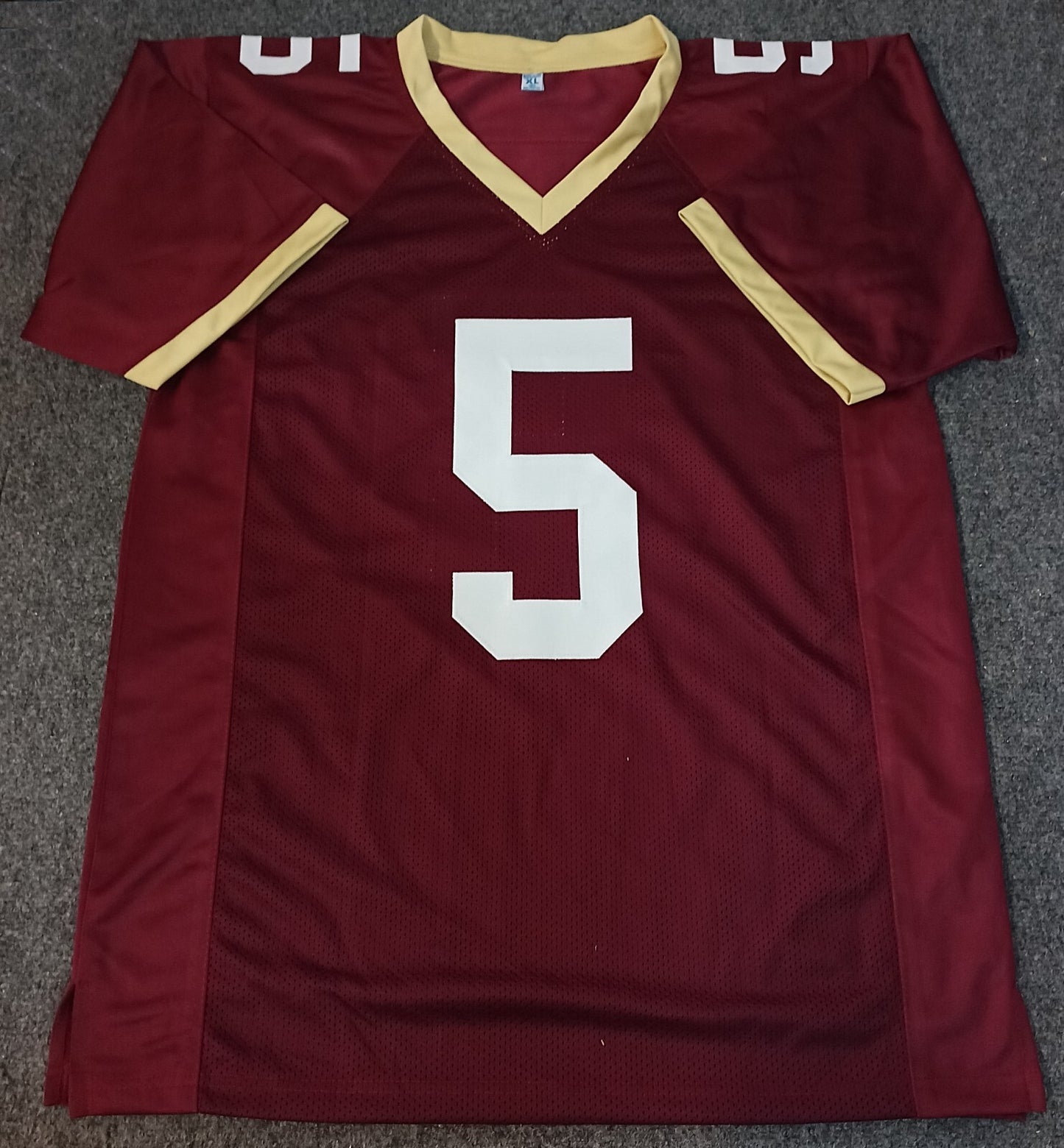 Oklahoma Sooners Marquise Brown Autographed Signed Jersey Jsa Coa Sticker Only