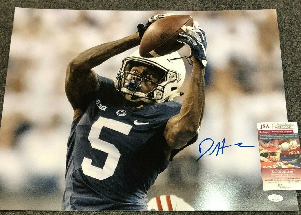 Penn State Daesean Hamilton Autographed Signed 16X20 Photo Jsa Coa
