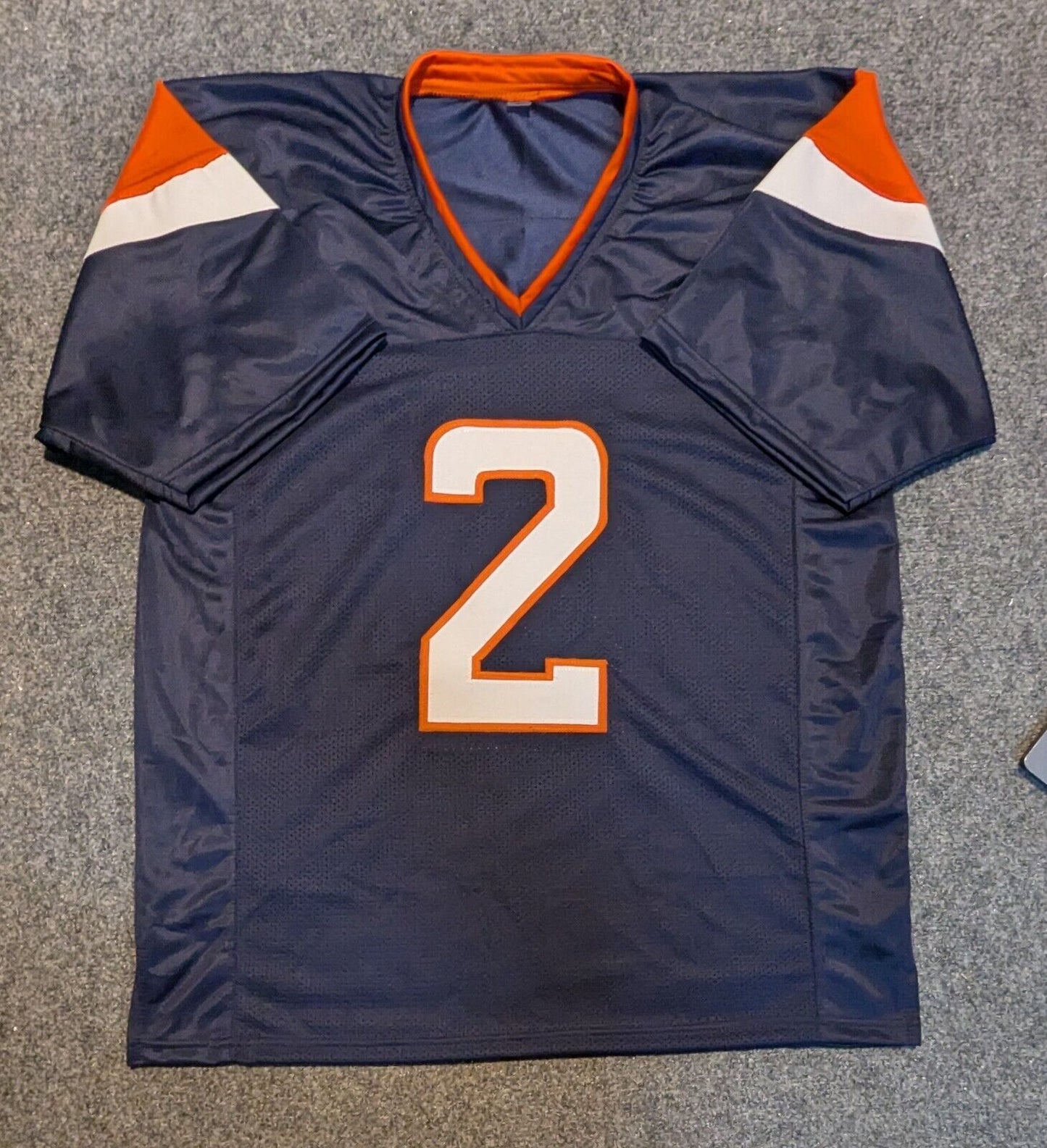 Denver Broncos Patrick Surtain Ii Autographed Signed 2024 T/B Jersey Jsa Coa