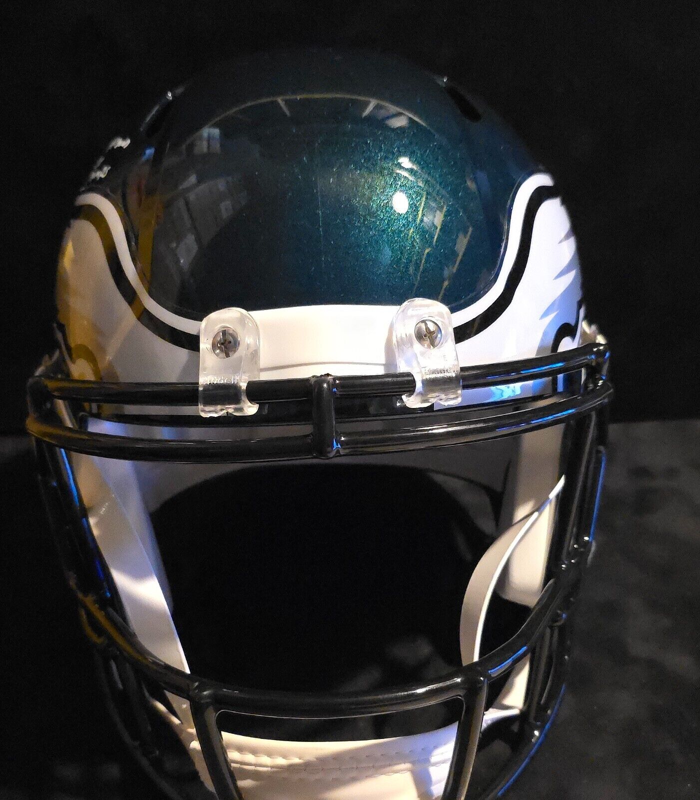 Philadelphia Eagles Quinyon Mitchell Signed Full Size Speed Replica Helmet Jsa