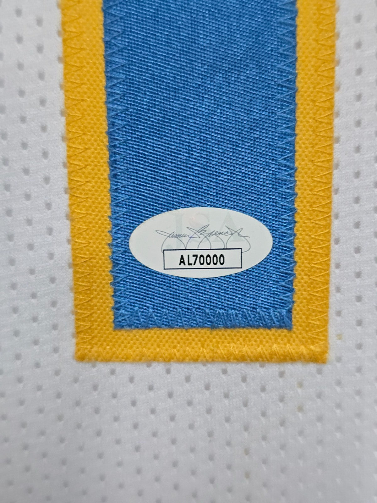 Framed Denver Nuggets Signed Autographed Nikola Jokic Jersey Jsa Coa