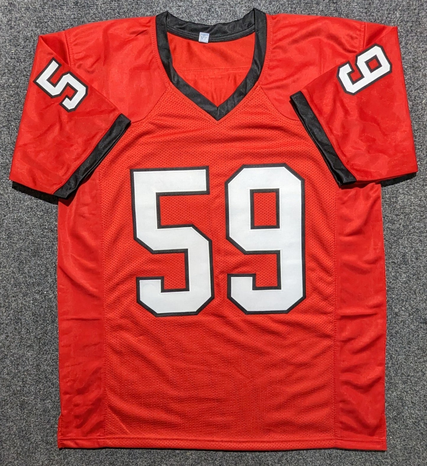 Georgia Bulldogs Broderick Jones Autographed Signed Jersey Jsa Coa