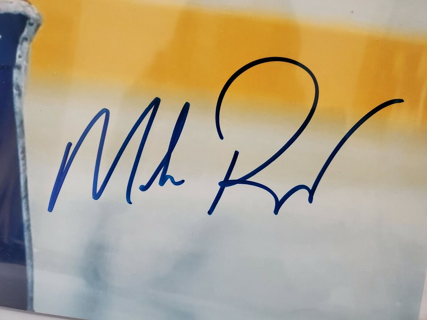 MVP Authentics Mike Richter Autographed Signed New York Rangers 16X20 Photo Jsa Coa 80.10 sports jersey framing , jersey framing