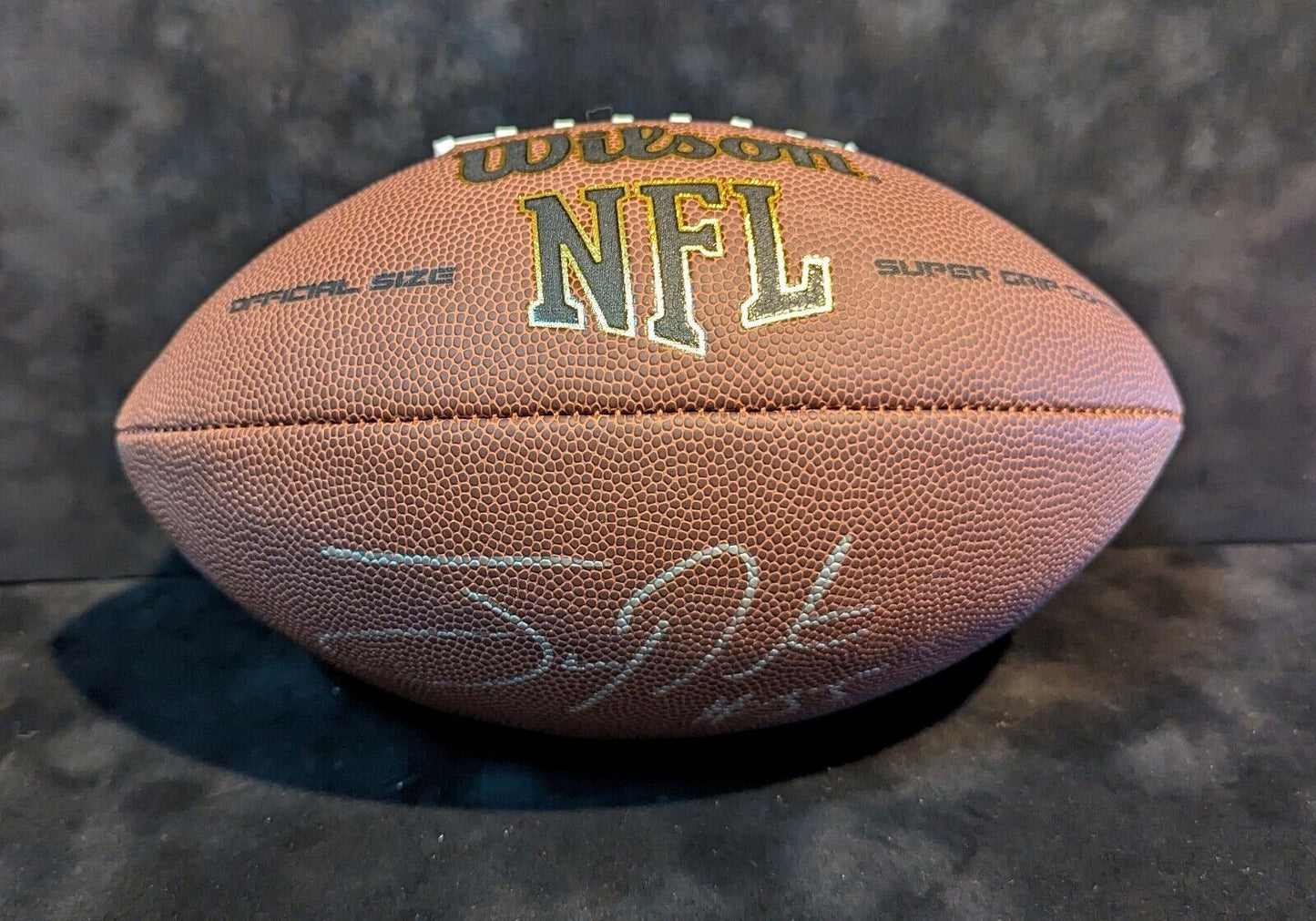 Pittsburgh Steelers Joey Porter Sr Signed Nfl Football Jsa Coa