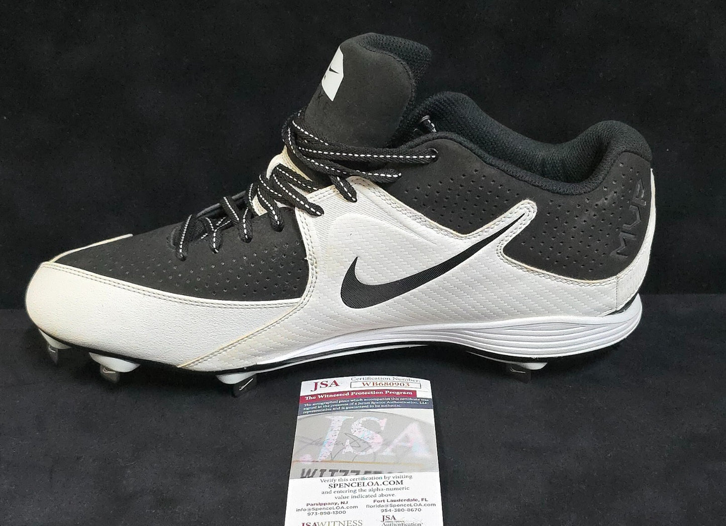 Cleveland Guardians Steven Kwan Autographed Signed Cleat Jsa Coa