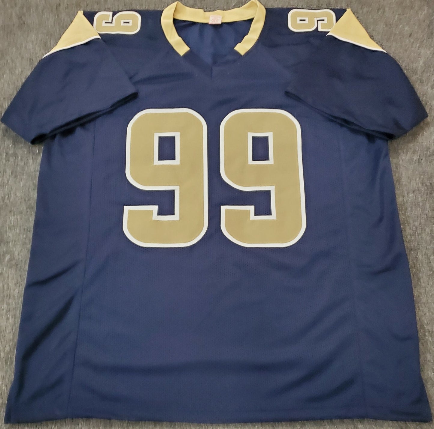 Los Angeles Rams Aaron Donald Autographed Signed Jersey Jsa Coa