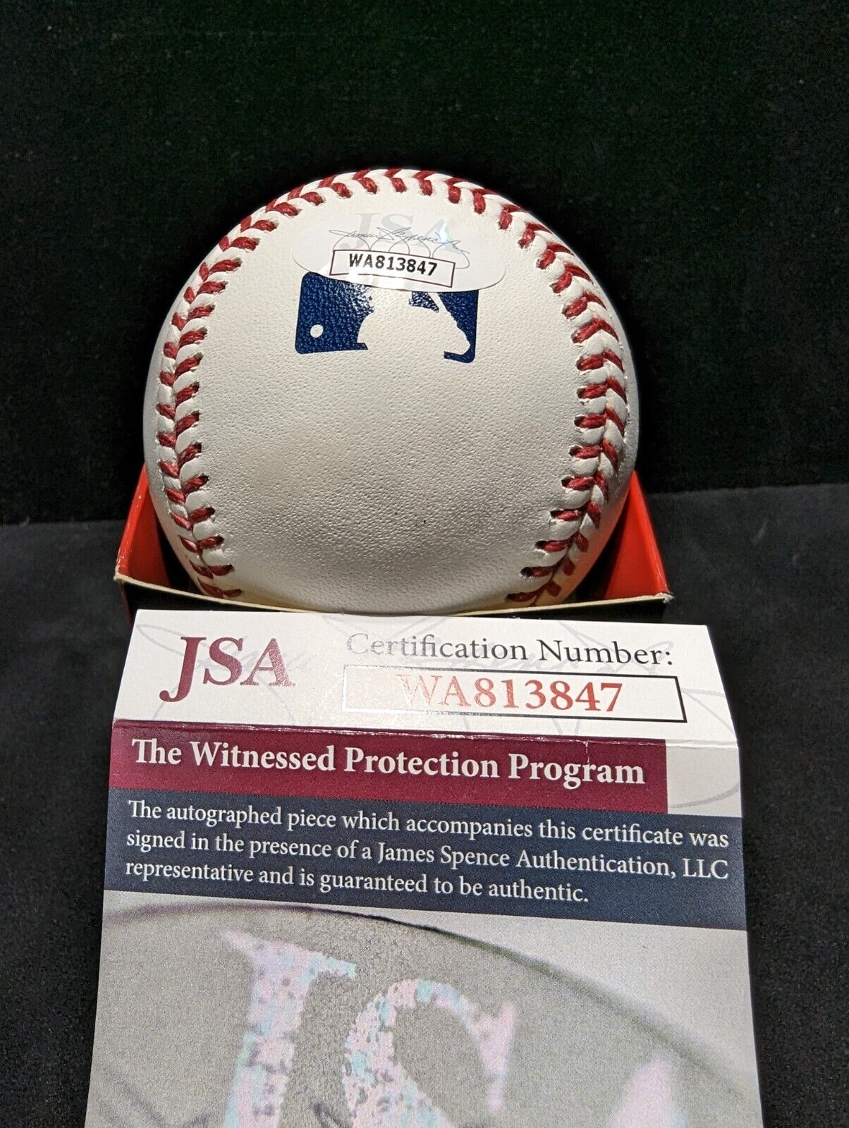 Kansas City Royals Bret Saberhagen Autographed Inscribed Romlb Baseball Jsa Coa