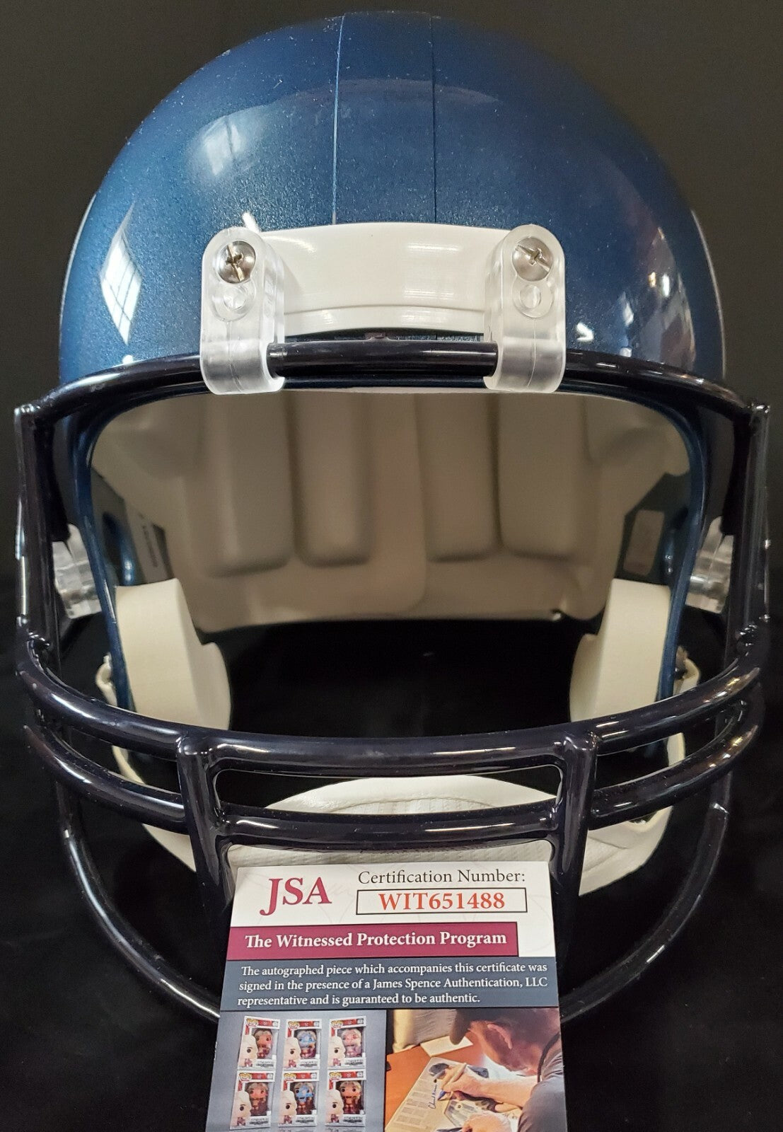 Seattle Seahawks Bobby Engram Autographed Full Size Replica Helmet Jsa Coa