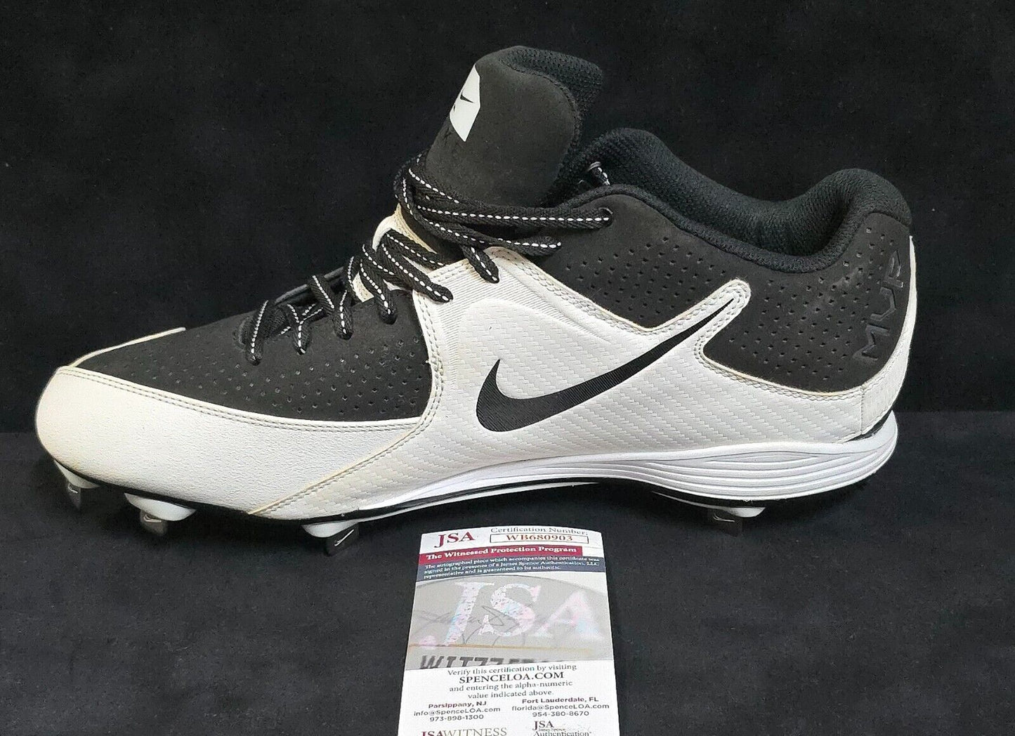 Cleveland Guardians Steven Kwan Autographed Signed Cleat Jsa Coa