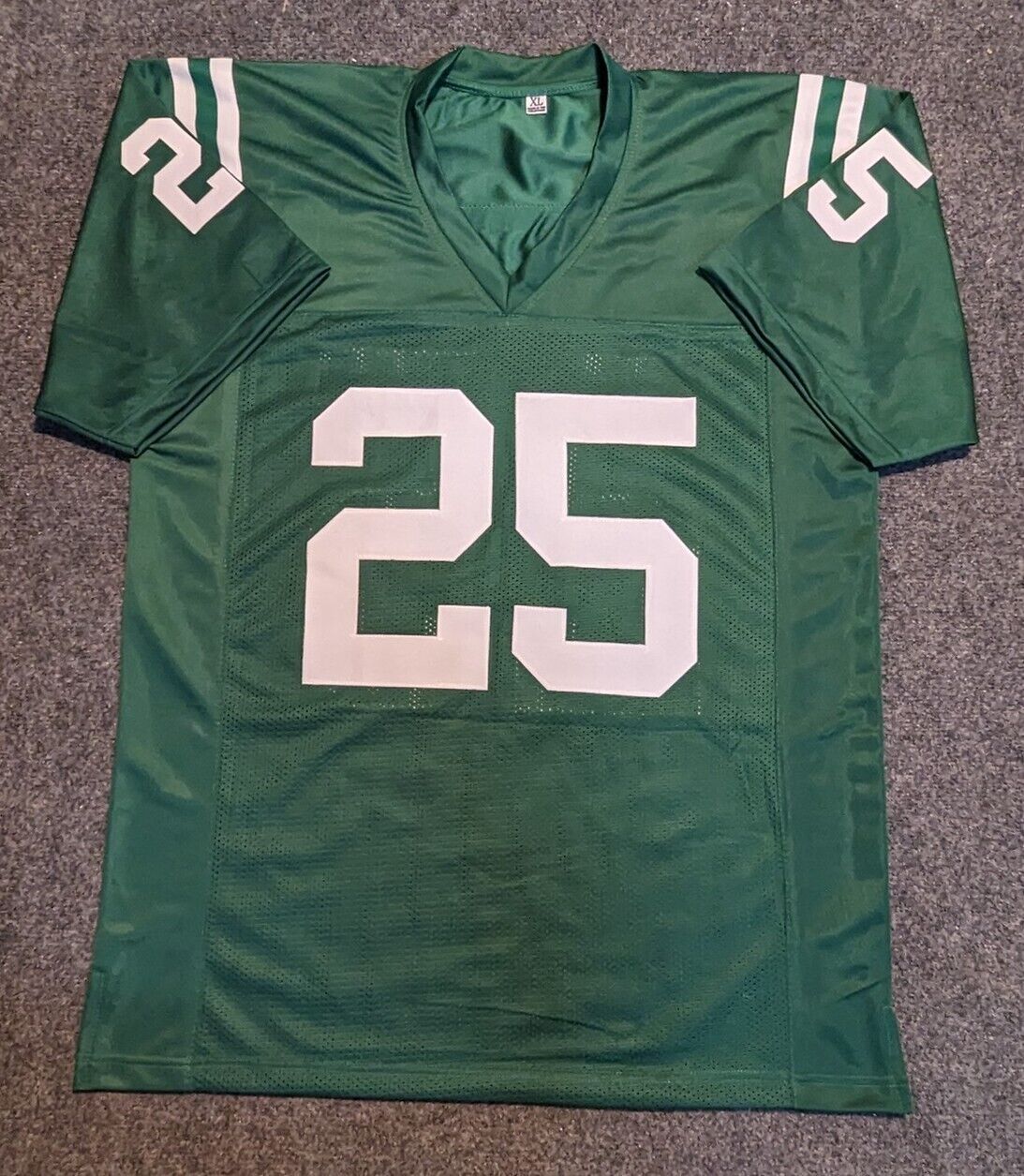 MVP Authentics New York Jets Israel "Izzy" Abanikanda Autographed Signed Jersey Jsa Coa 90 sports jersey framing , jersey framing