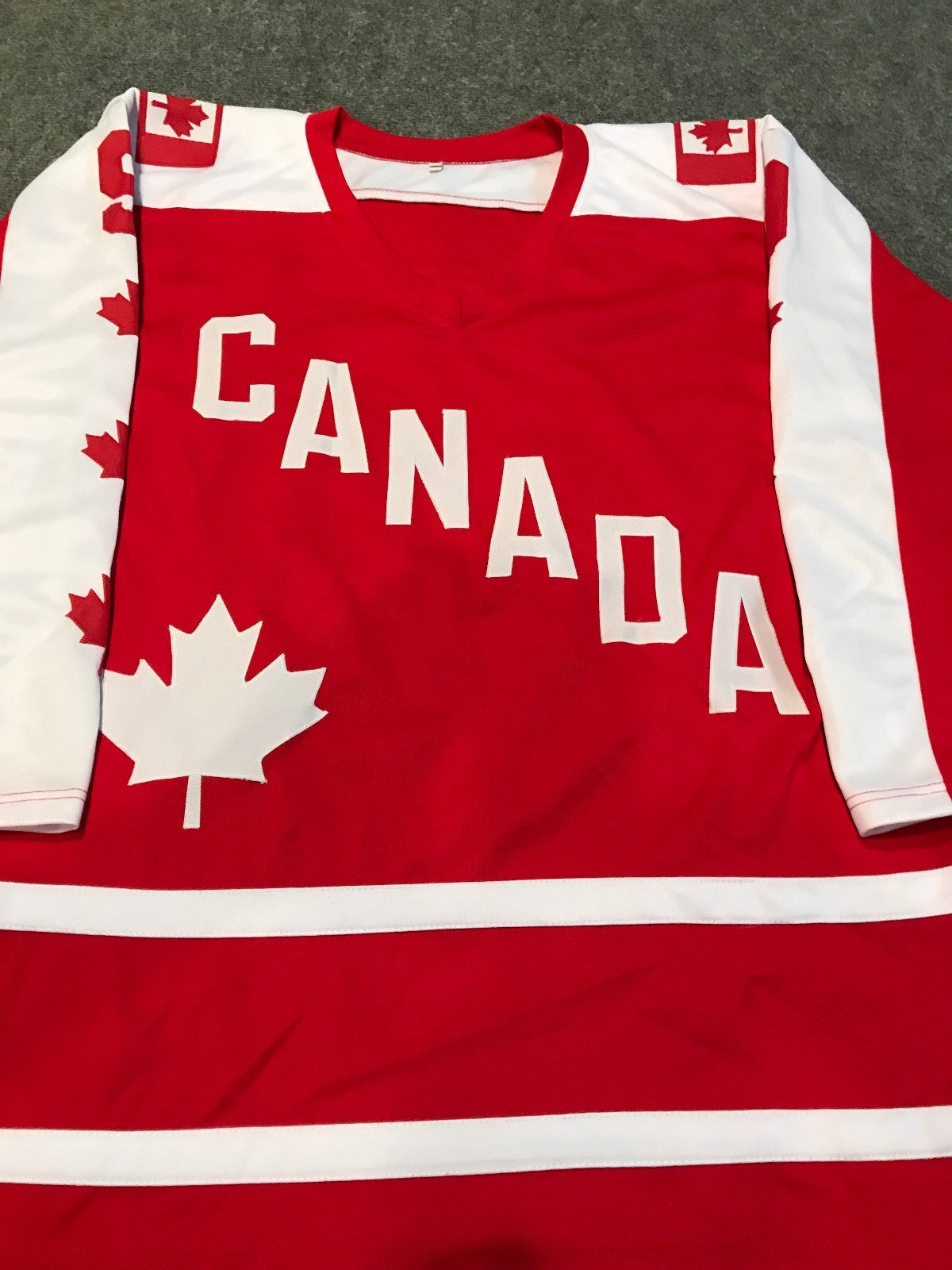 Bobby Hull Autographed Signed Inscribed Canada Jersey Jsa Coa