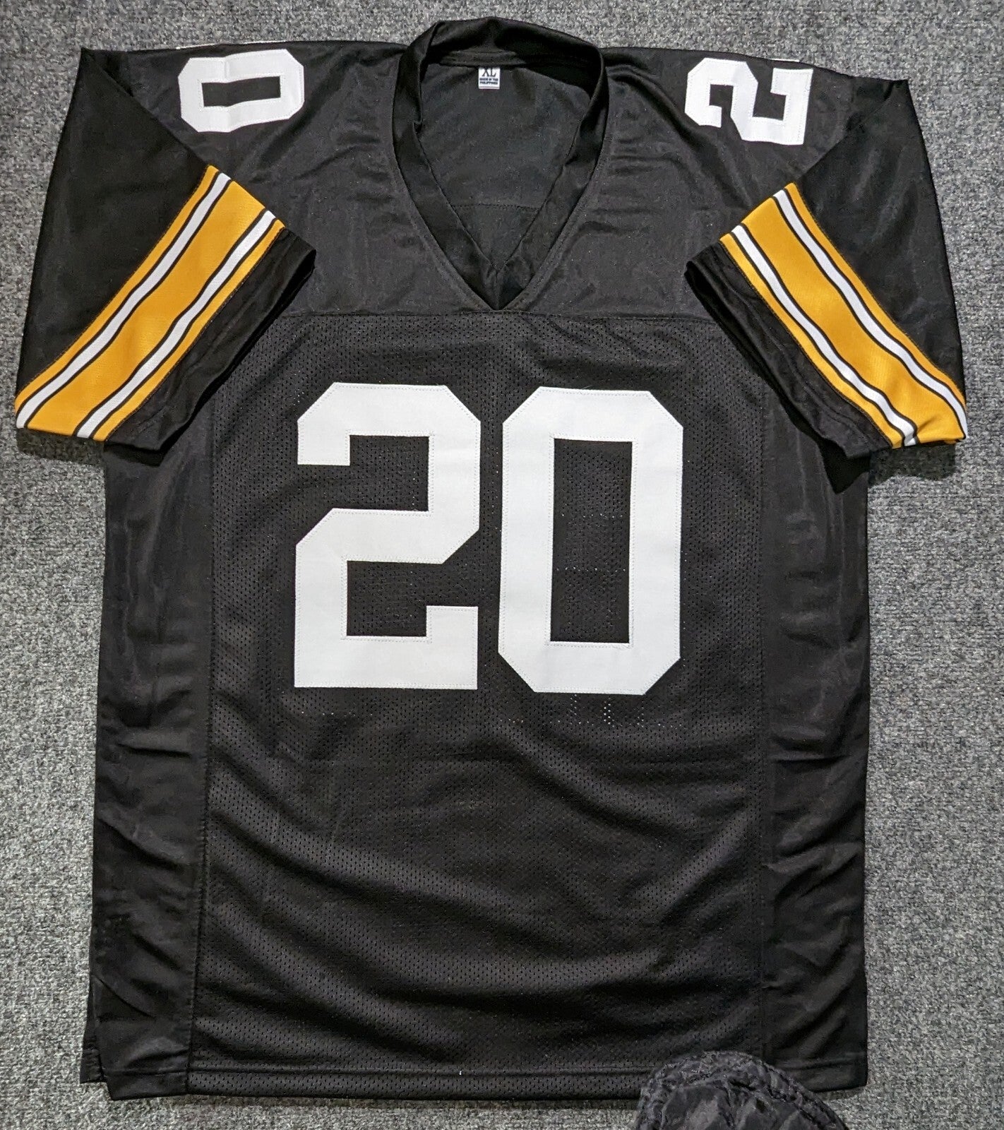 Pittsburgh Steelers Rocky Bleier Autographed Signed Incscribed Jersey Jsa Coa