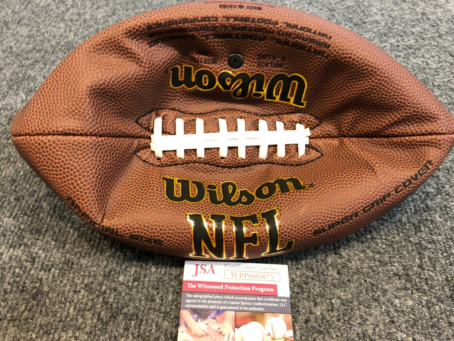 Kansas City Chiefs Curley Culp Autographed Signed Inscribed Nfl Football Jsa Coa