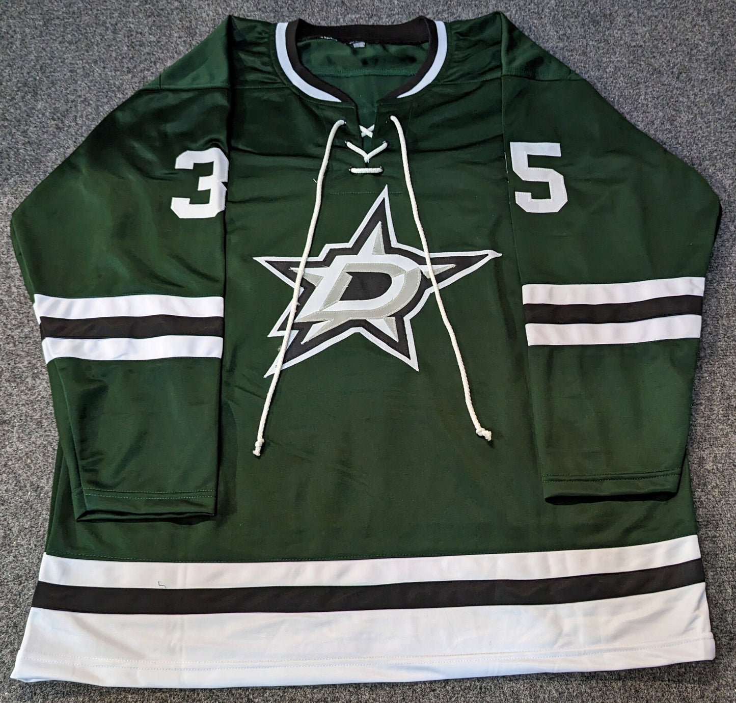 Dallas Stars Marty Turco Autographed Signed Jersey Jsa Coa