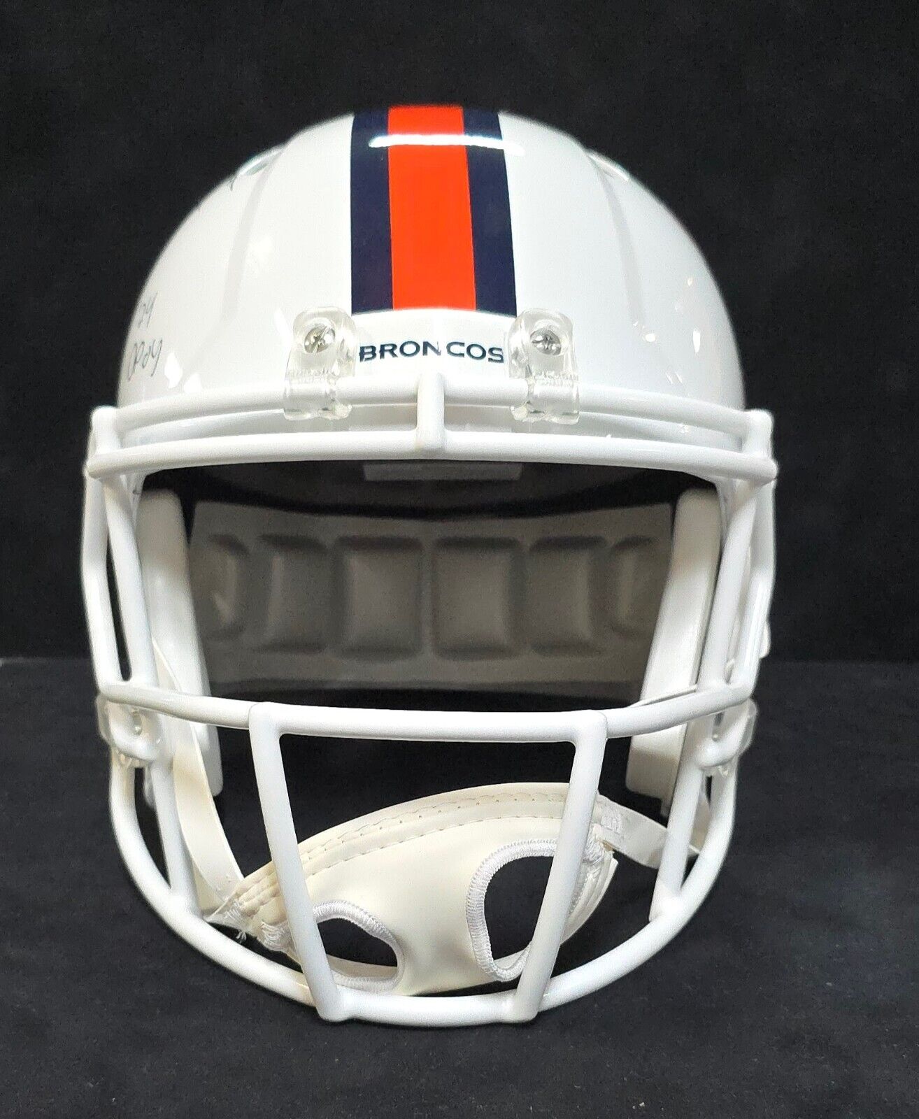 Denver Broncos Pat Surtain Ii Signed Insc Replica Full Size Helmet Beckett