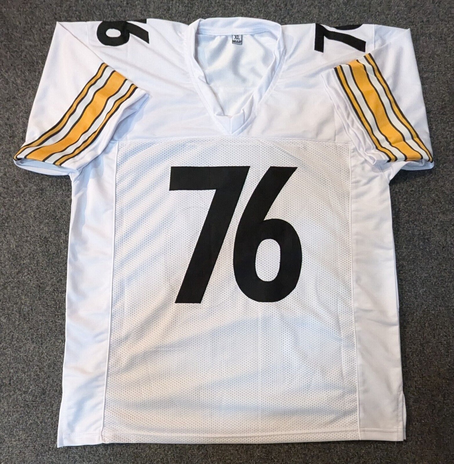 Pittsburgh Steelers Troy Fautanu Autographed Signed Jersey Jsa Coa