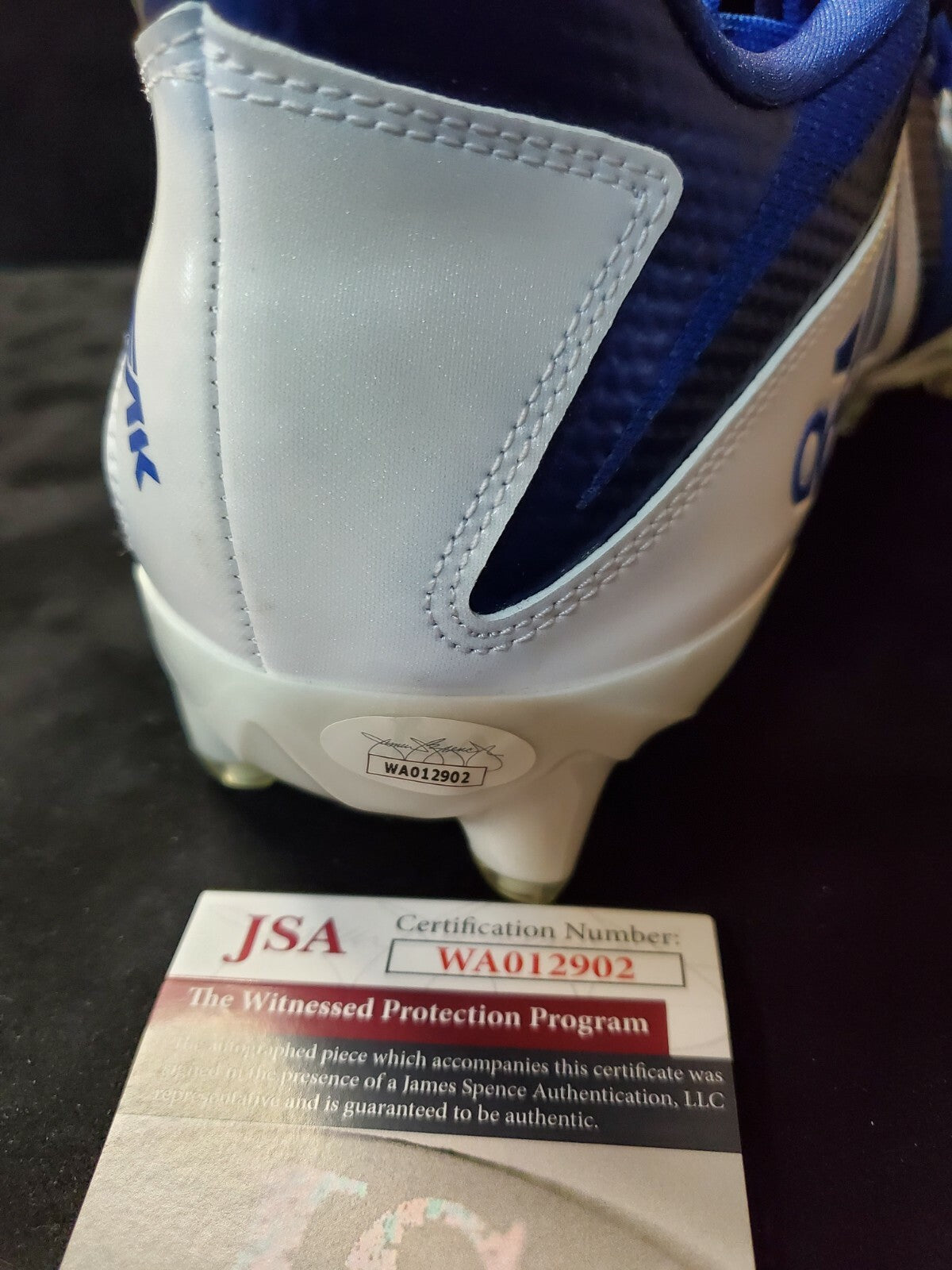 Indianapolis Colts Nyheim Hines Autographed Signed Inscribed Cleat Jsa Coa