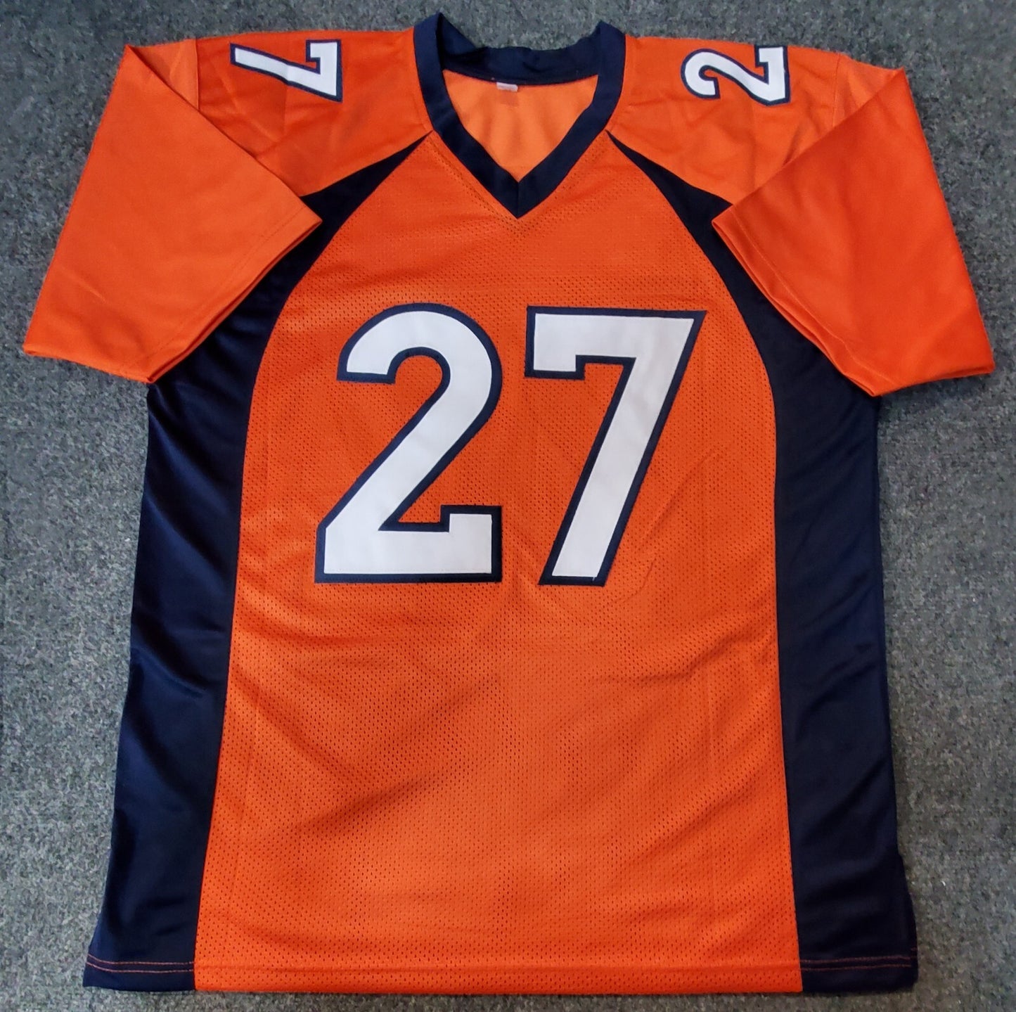 Denver Broncos Damarri Mathis Autographed Signed Jersey Jsa Coa