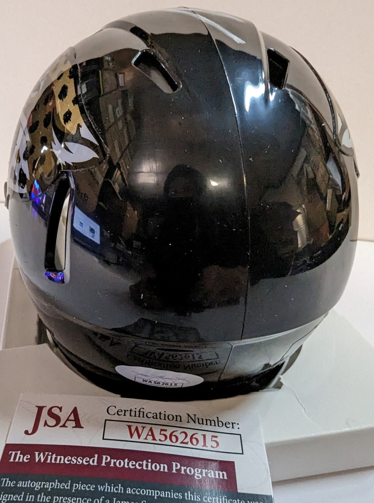 Jacksonville Jaguars Tyson Campbell Signed Speed Mini Helmet Jsa Coa