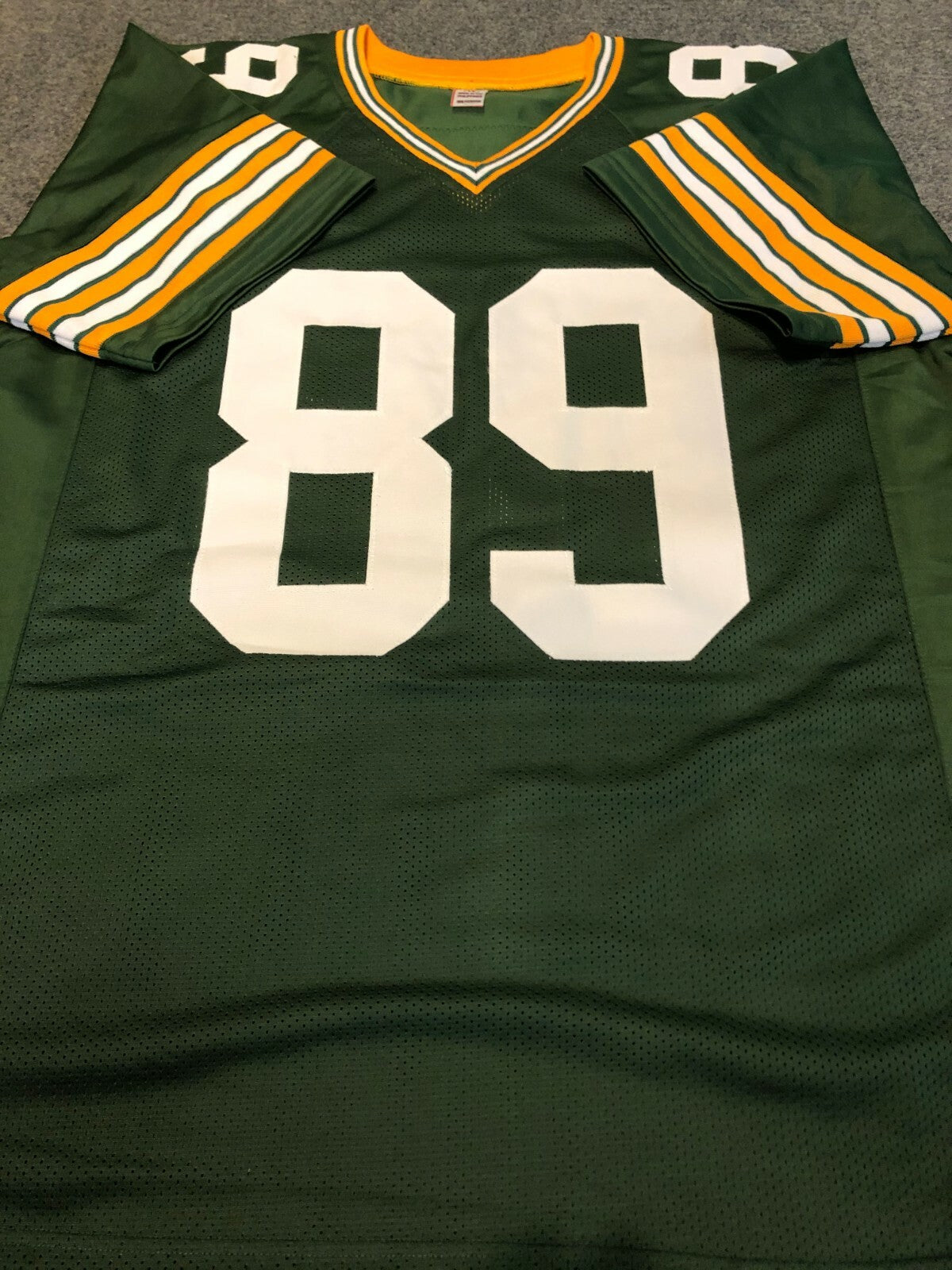 Green Bay Packers Mark Chmura Autographed Signed Jersey Beckett Coa