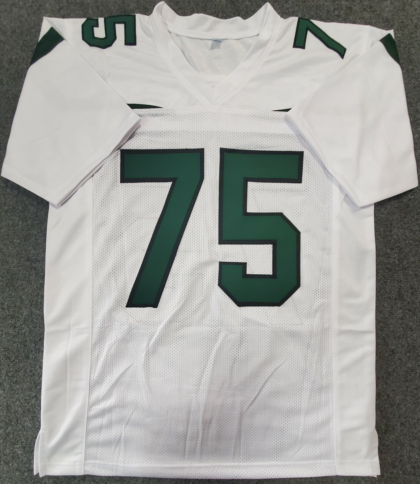 New York Jets Alijah Vera-Tucker Autographed Signed Jersey Jsa Coa