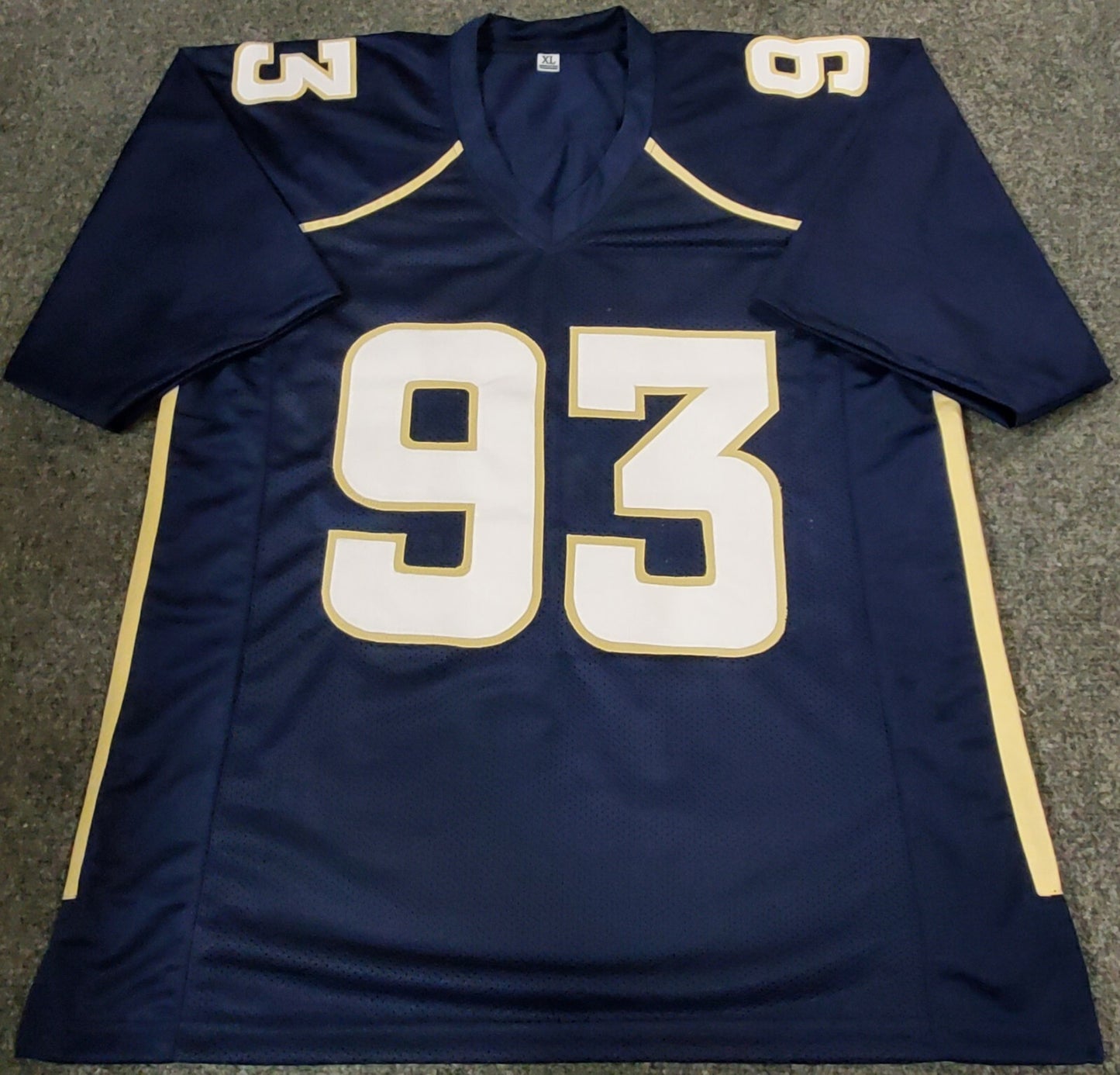 Brigham Young Byu Brett Keisel Autographed Signed Jersey Jsa Coa