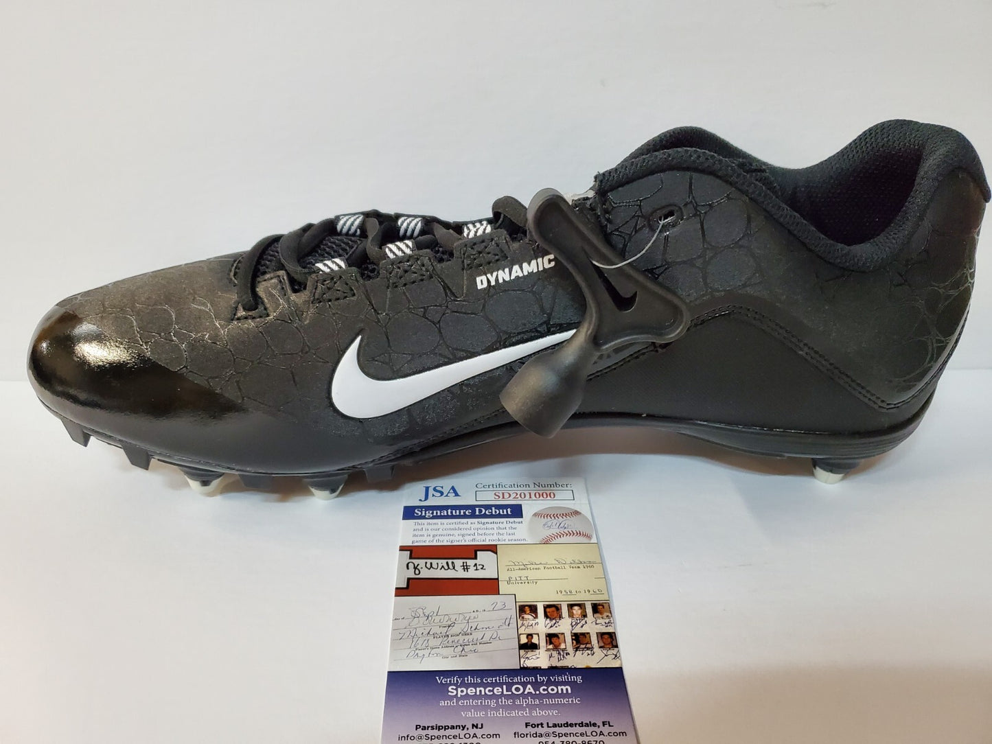 Israel Izzy Abanikanda Autographed Signed Cleat