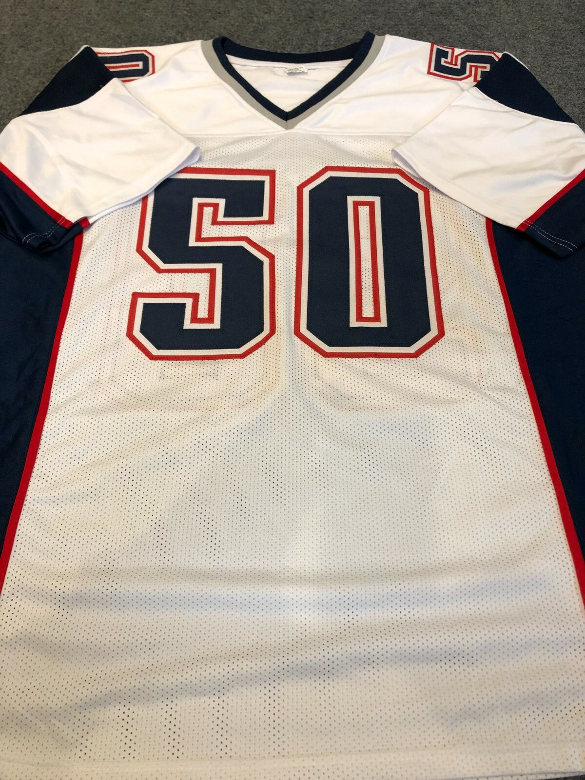 New England Patriots Chase Winovich Autographed Signed Jersey Beckett Coa