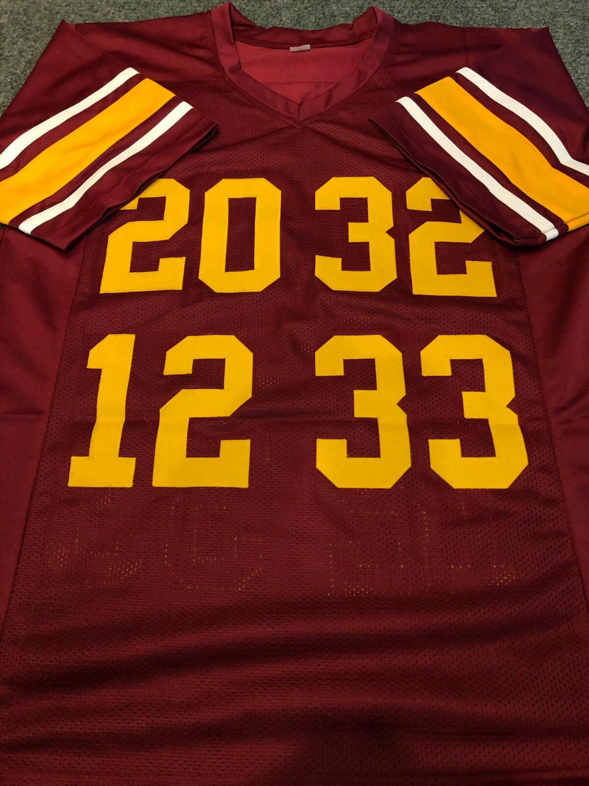 Usc Trojans Simpson-Allen-Garrett-White Signed Heisman Jersey Jsa Coa