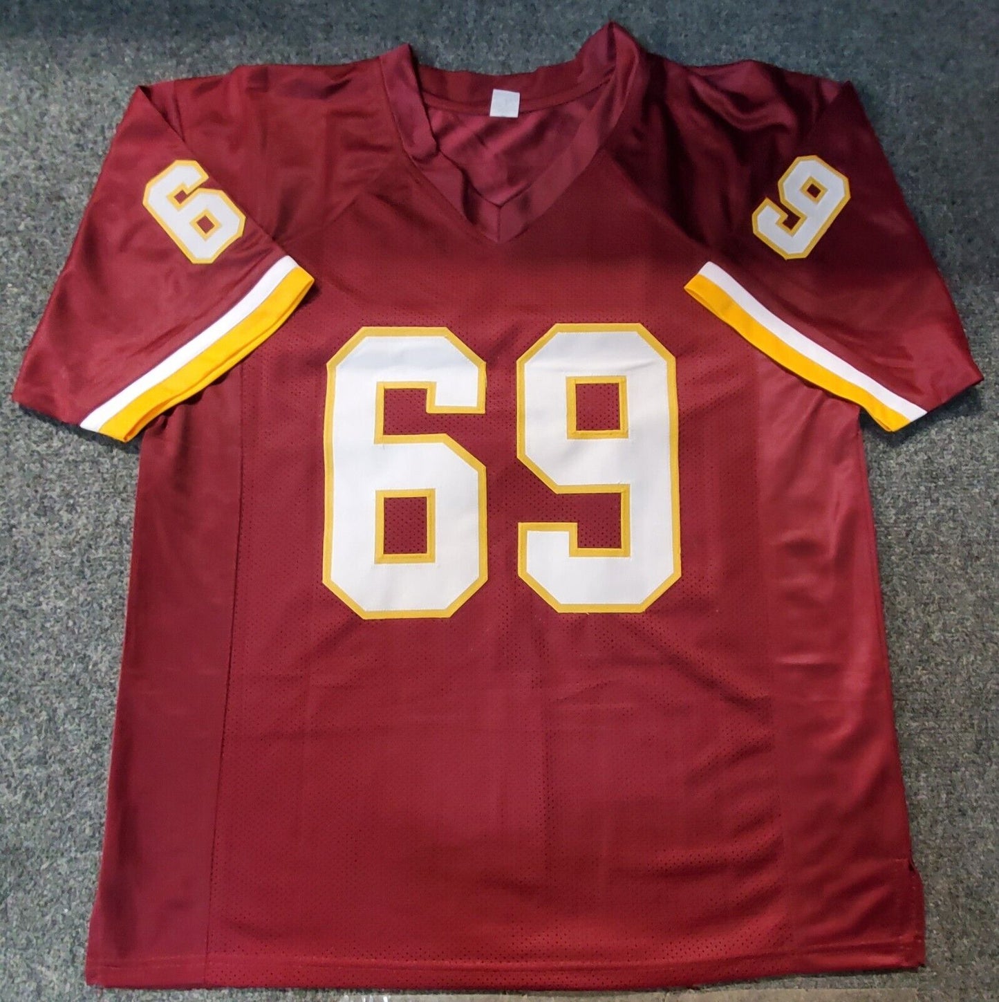 Washington Football Mark Schelereth Autographed Signed Jersey Beckett Holo