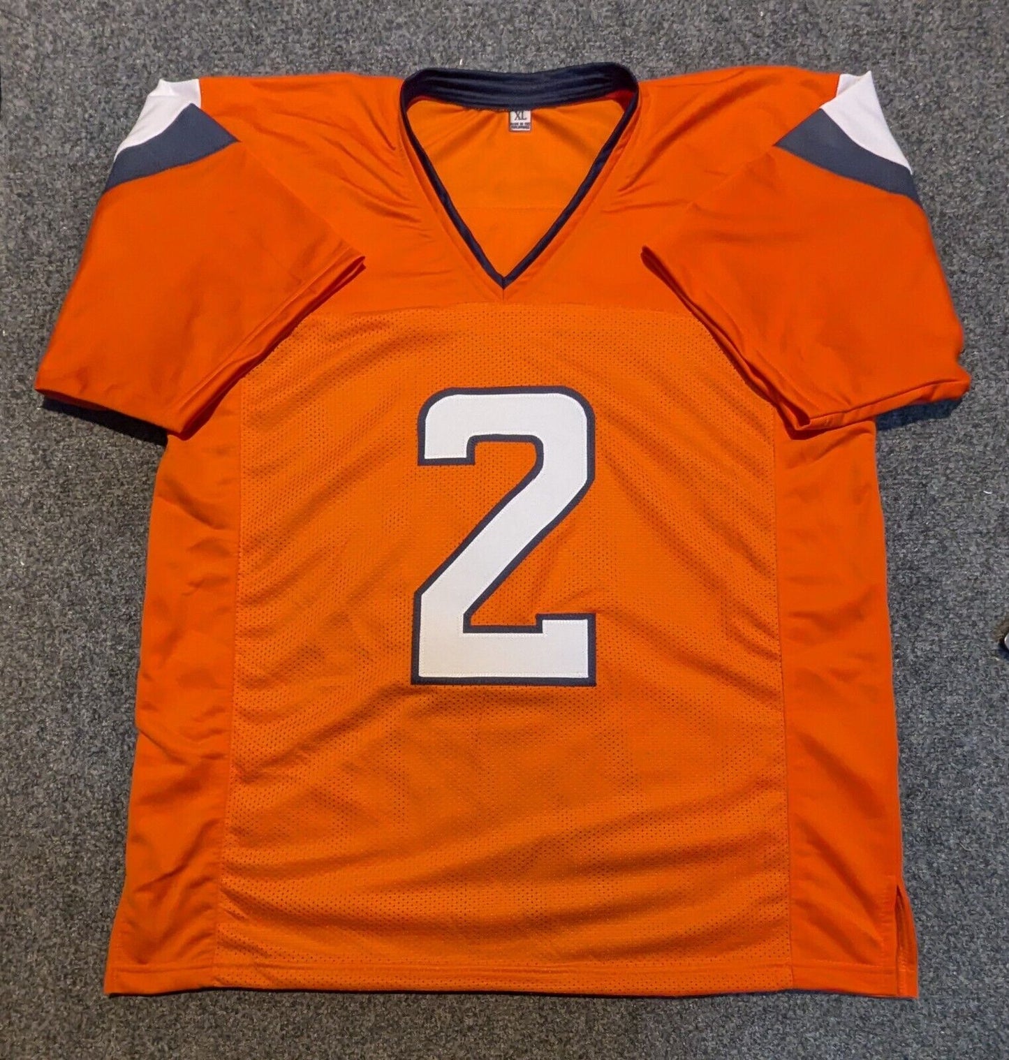 Denver Broncos Patrick Surtain Ii Autographed Signed 2024 T/B Jersey Jsa Coa