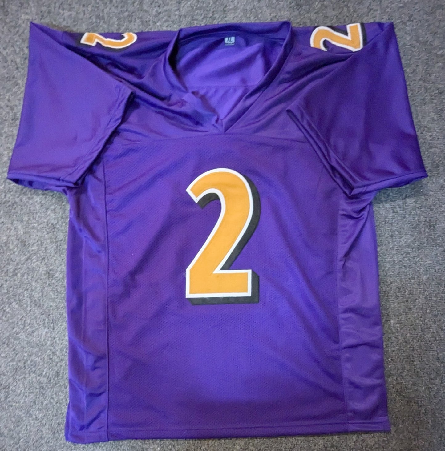Baltimore Ravens Nate Wiggins Autographed Signed Jersey Jsa Coa