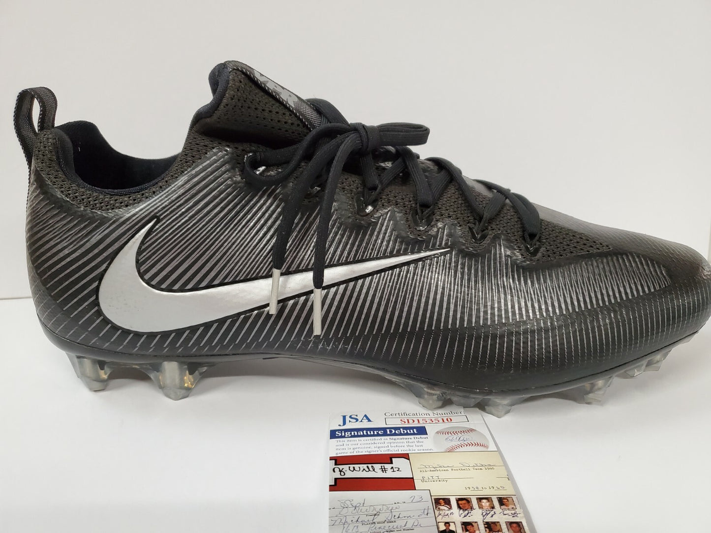 Carolina Panthers Tre'von Moehrig Autographed Signed Cleat Jsa Coa