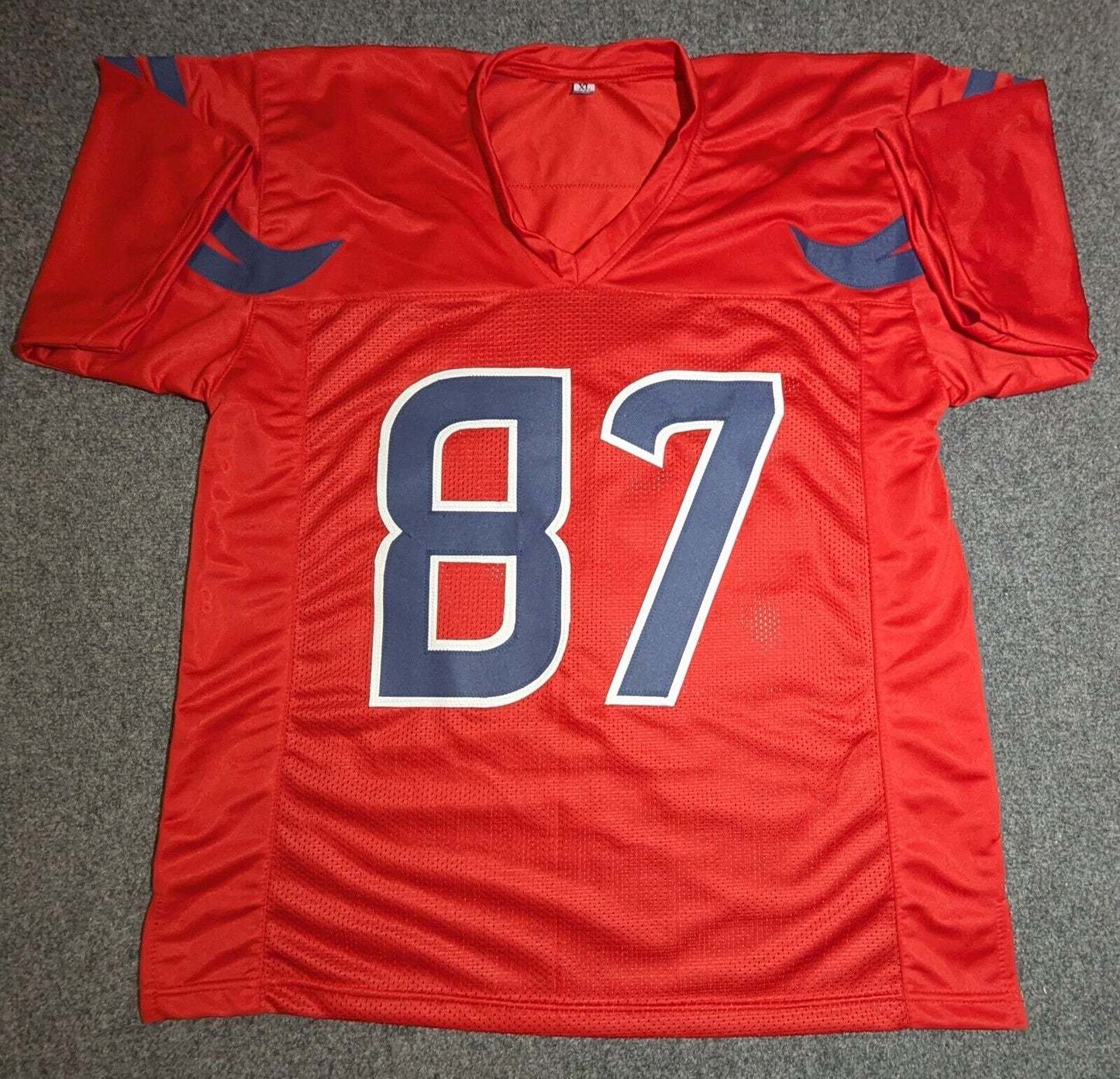 Houston Texans Cade Stover Autographed Signed Jersey Beckett Hologram