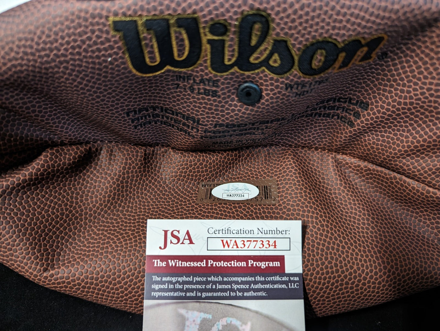 Denver Broncos Jake Plummer Autographed Signed Nfl Football Jsa Coa