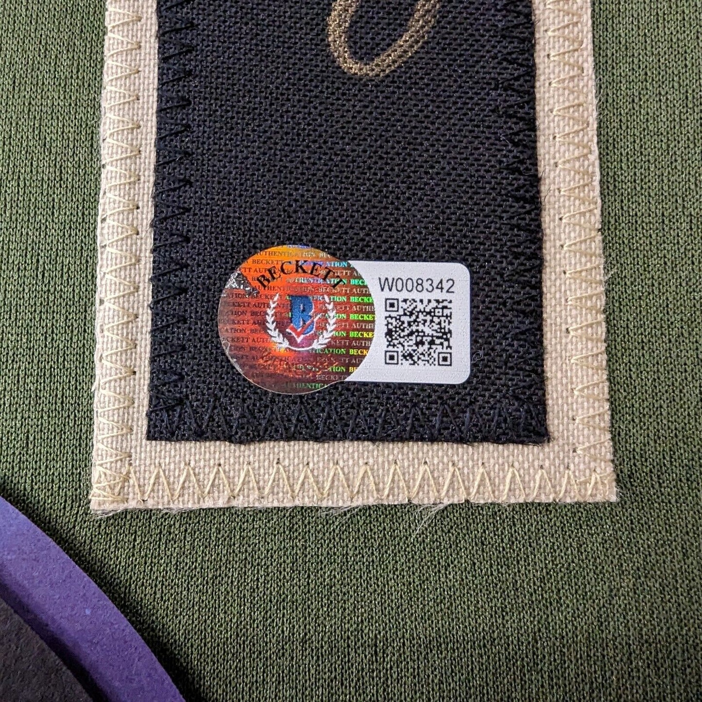 MVP Authentics Framed Minnesota Vikings Dalvin Cook Autographed Signed Jersey Beckett Holo 450 sports jersey framing , jersey framing